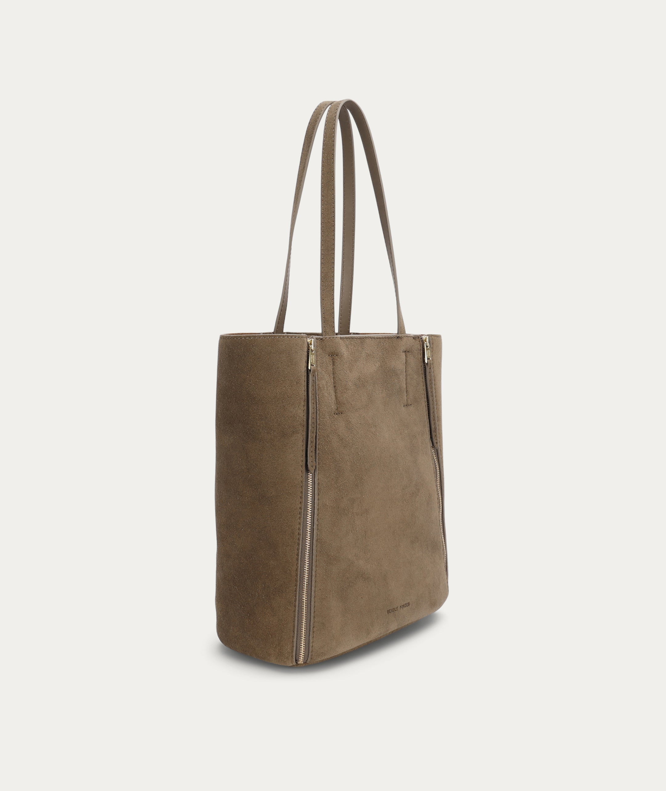 Mr Scurry Tote Midi - Dune Suede