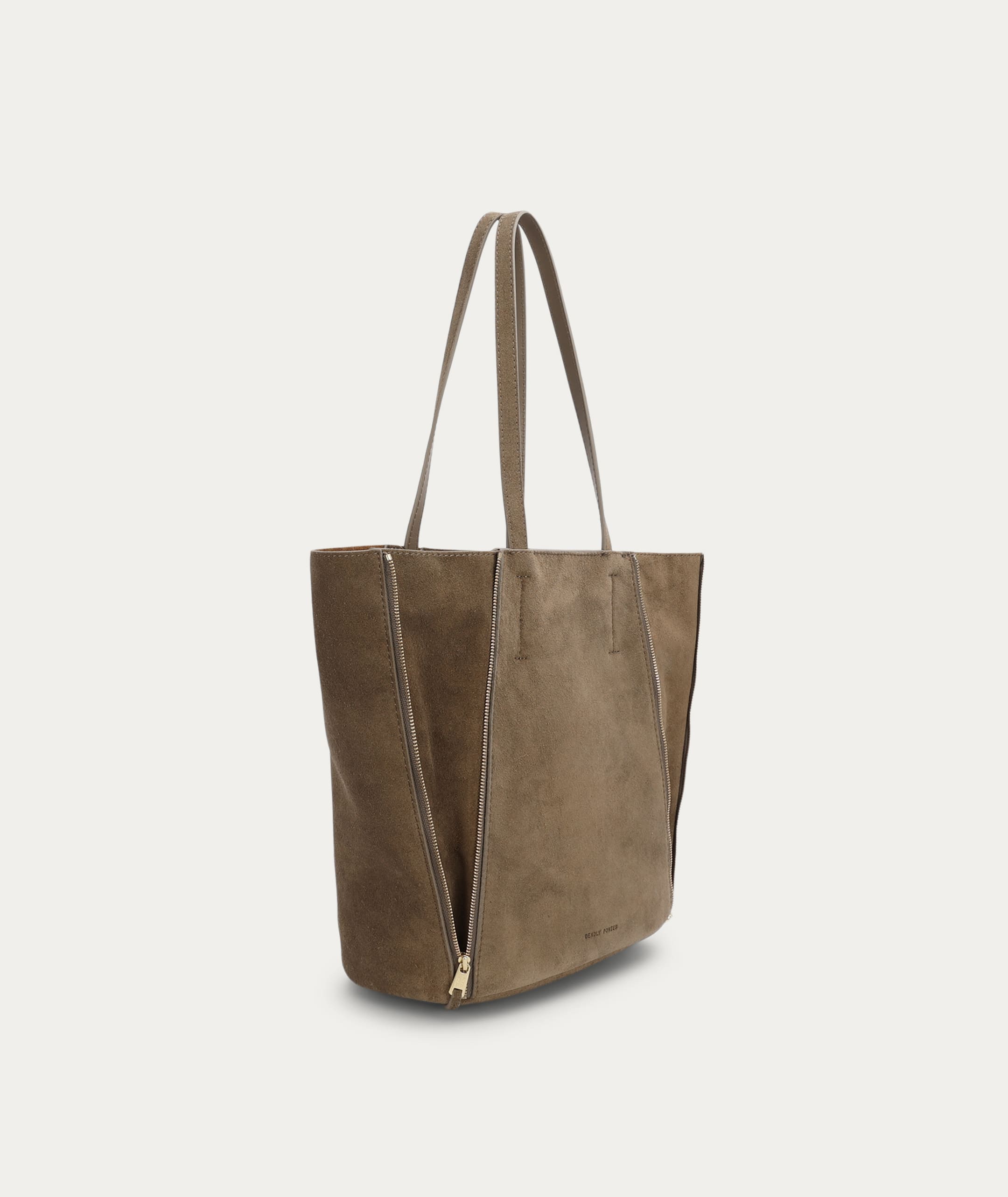 Mr Scurry Tote Midi - Donkey Suede