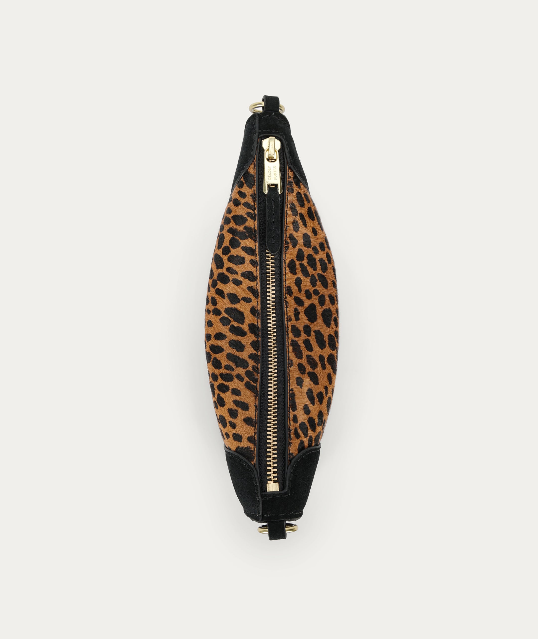 Siamese Bag - Cheetah Calf Hair