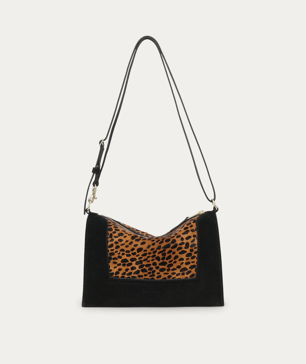 Siamese Bag - Cheetah Calf Hair