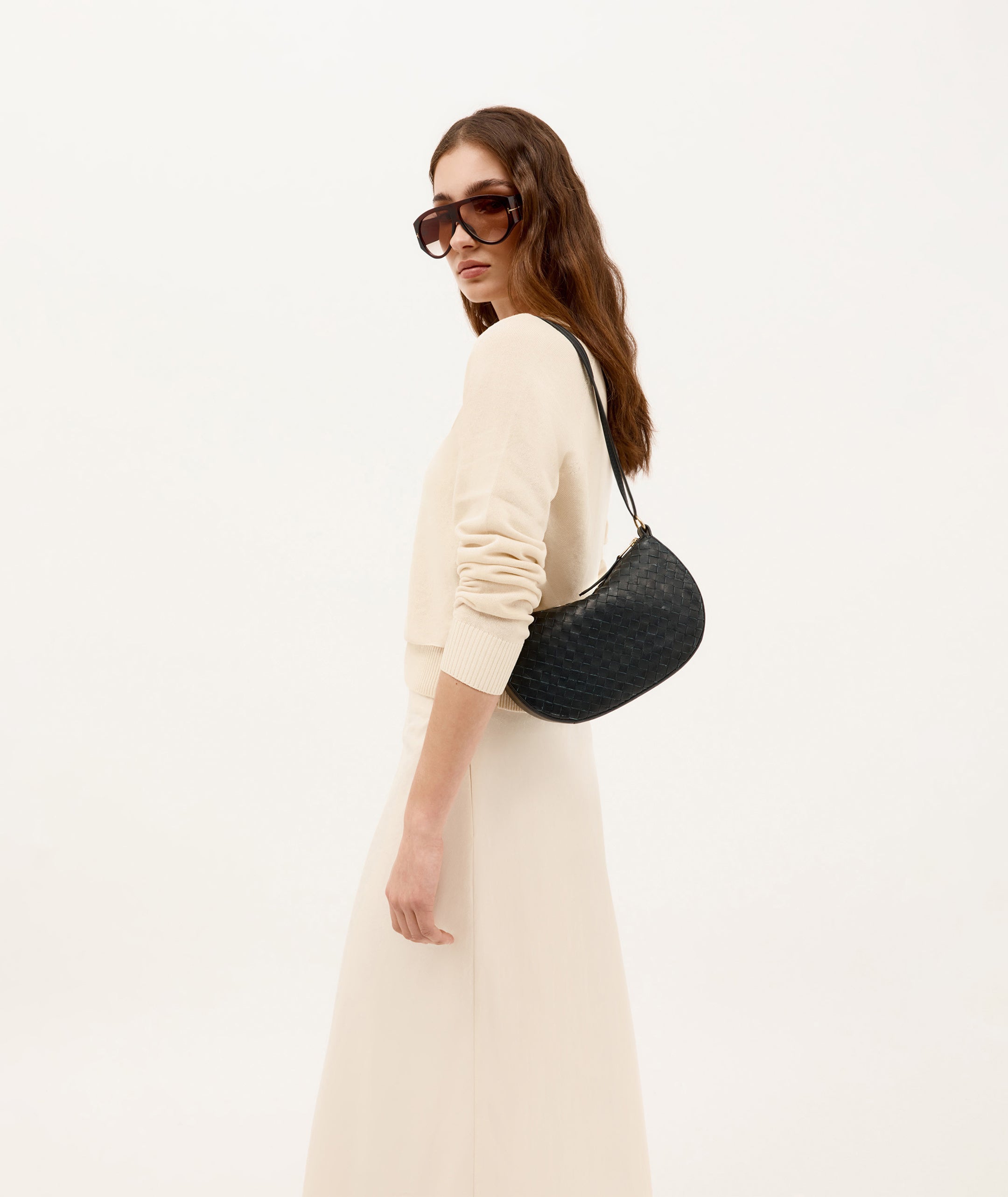 Mr Sling Micro - Black Woven