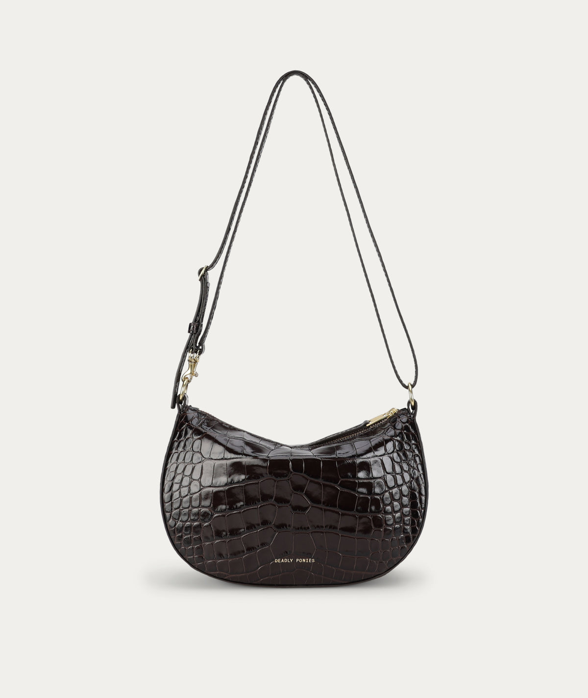 DEADLY PONIES Mr Tulip leather handbag