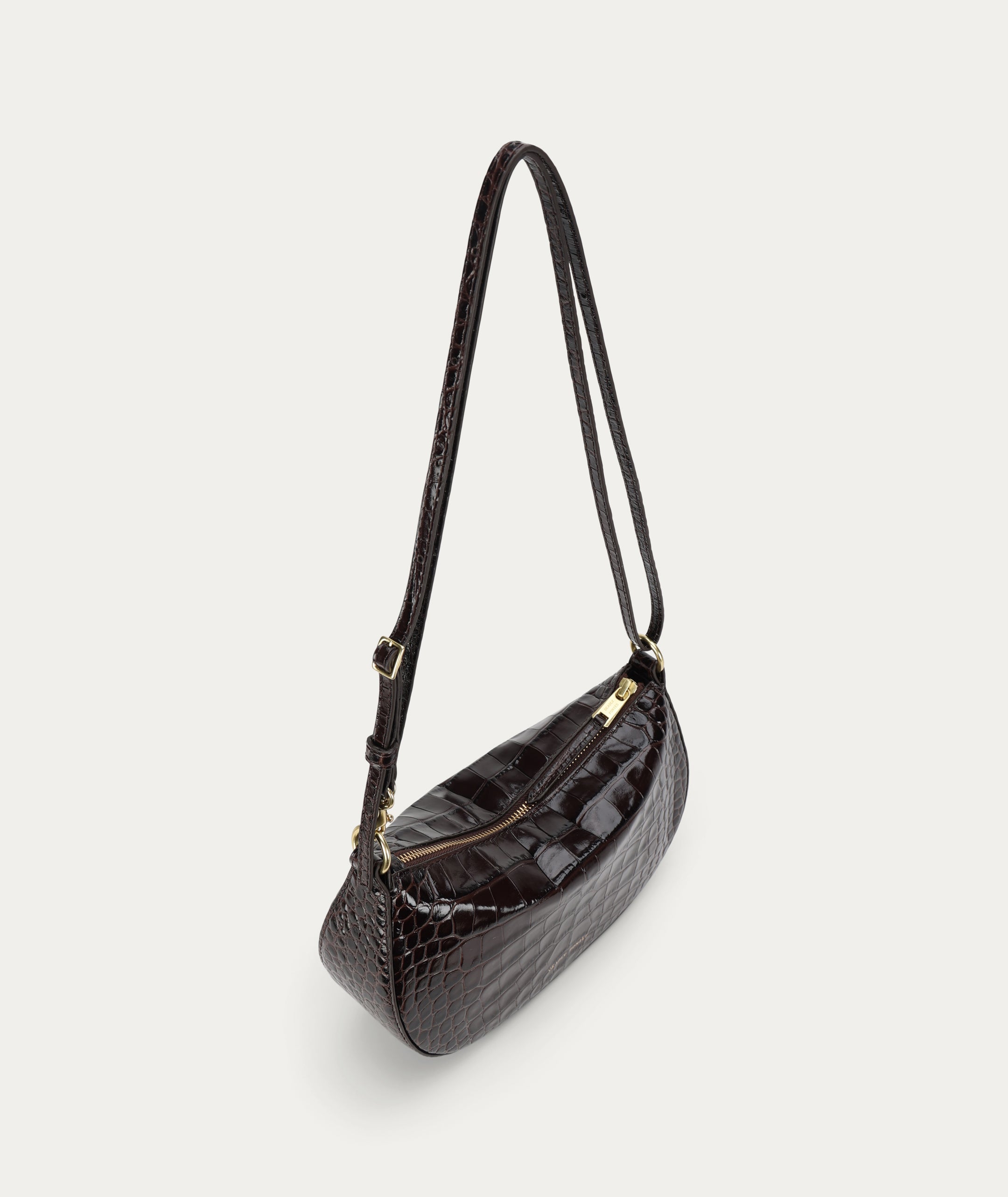 Mr Sling Micro - Espresso Croc