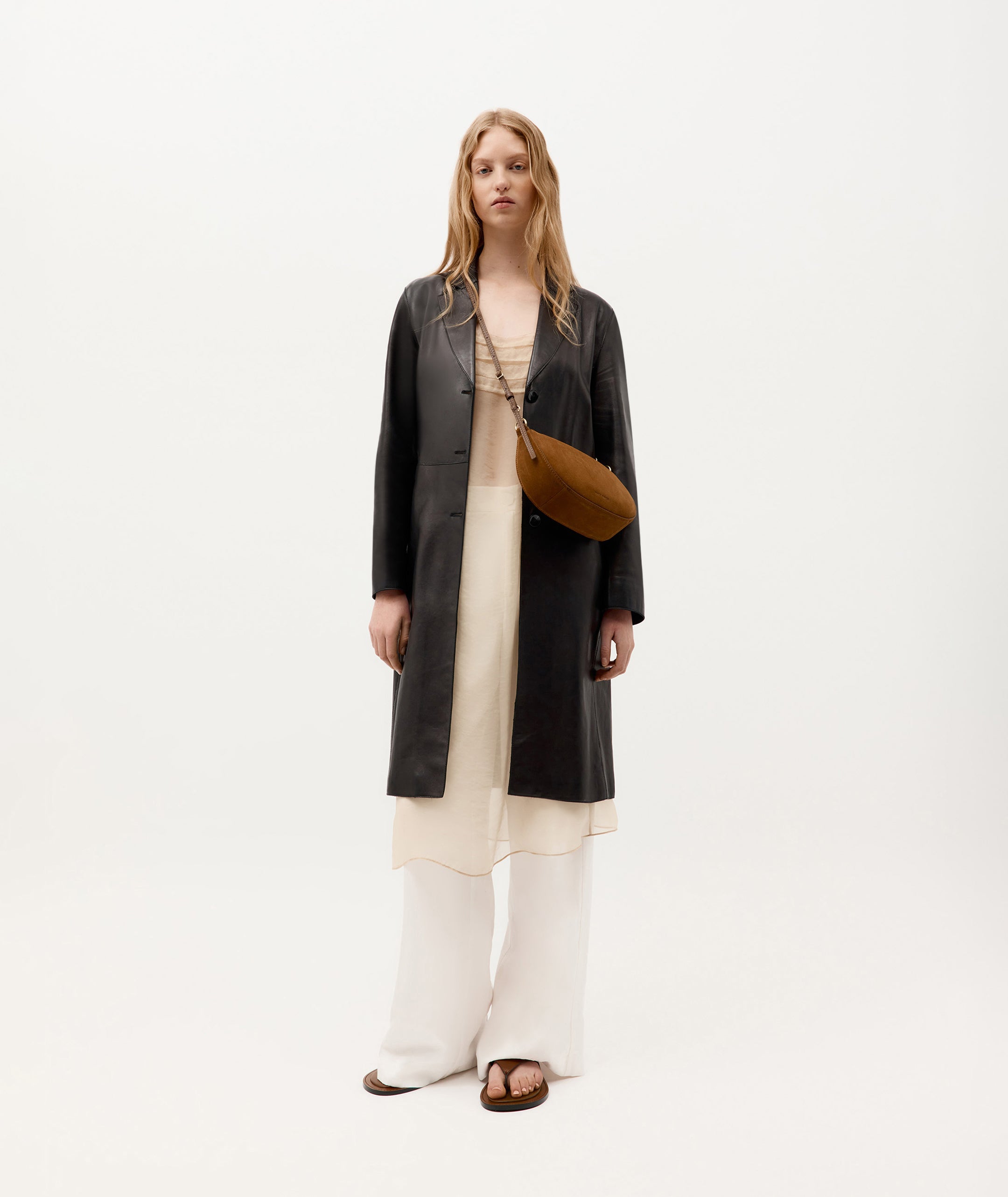 Mr Sling Micro - Gingerbread Suede