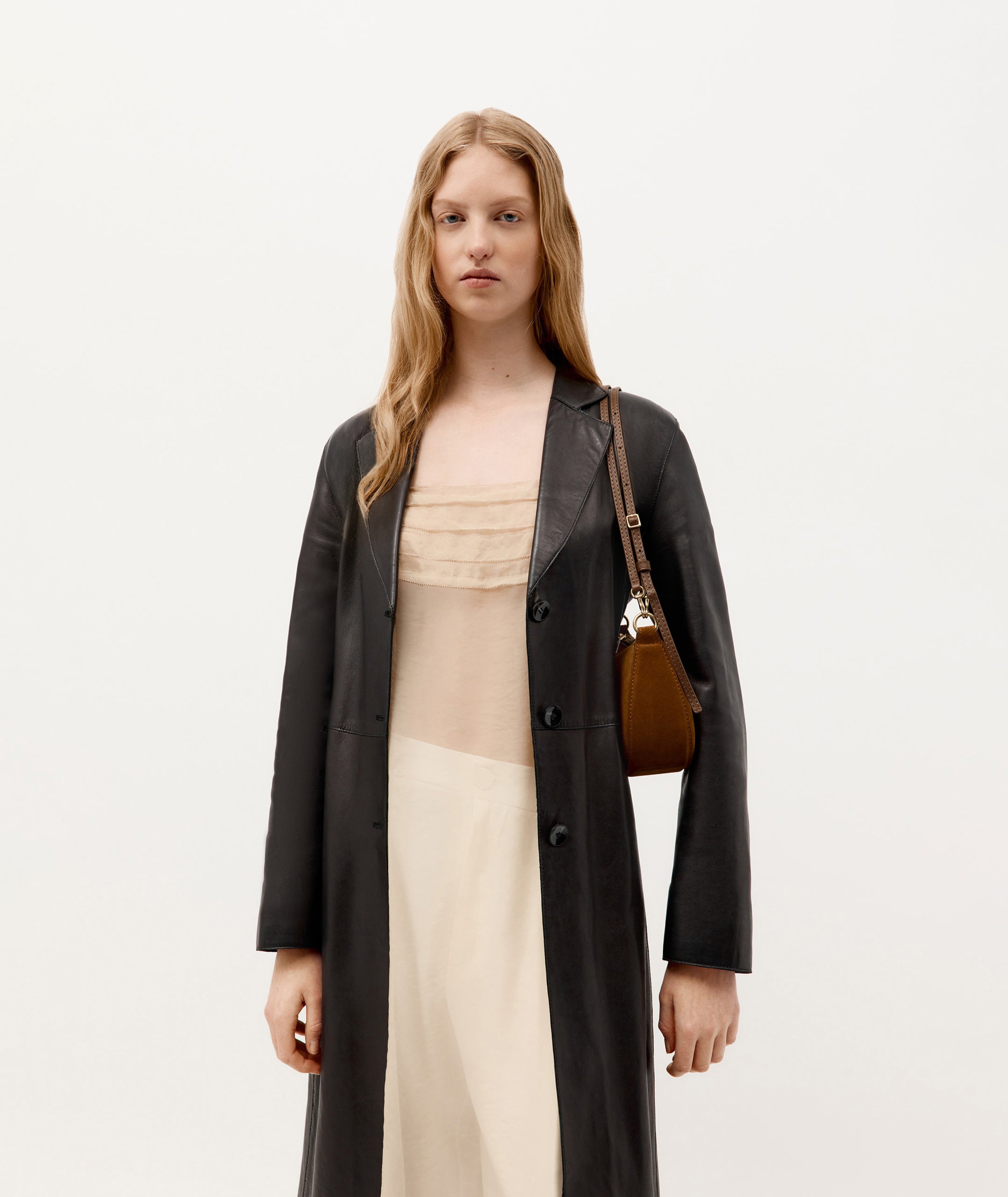 Mr Sling Micro - Gingerbread Suede