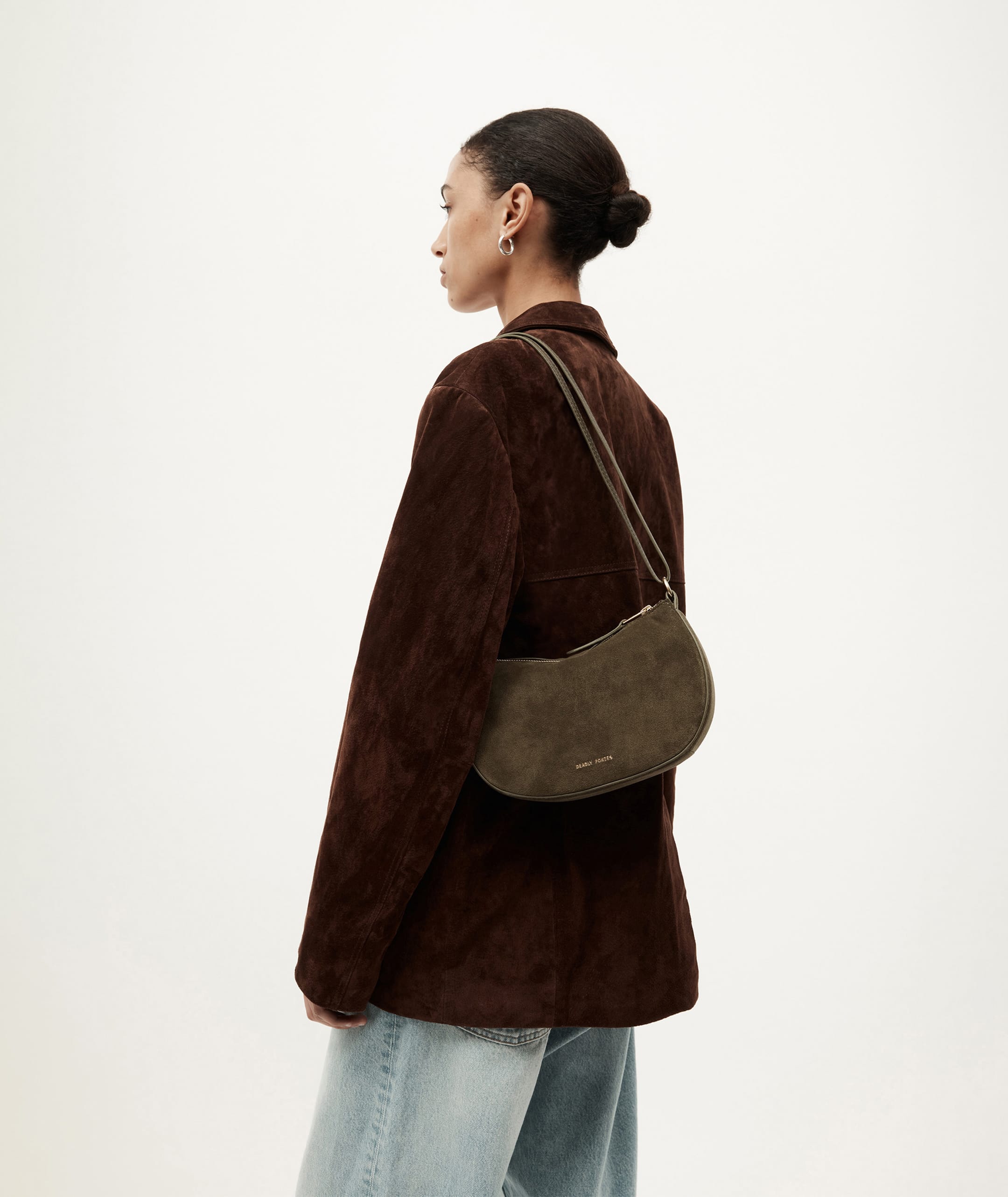 Mr Sling Micro - Kale Suede