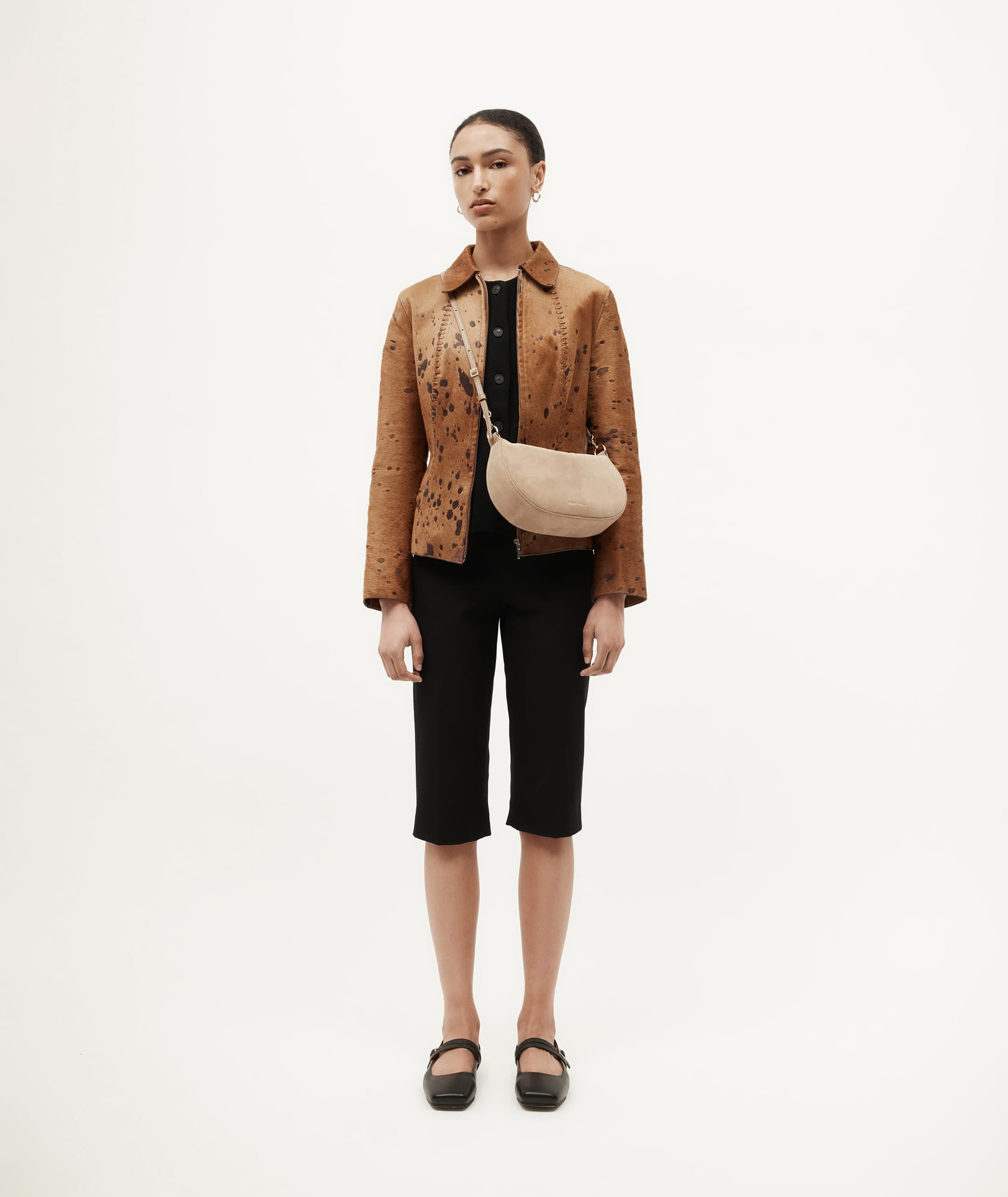 Mr Sling Micro - Oat Suede