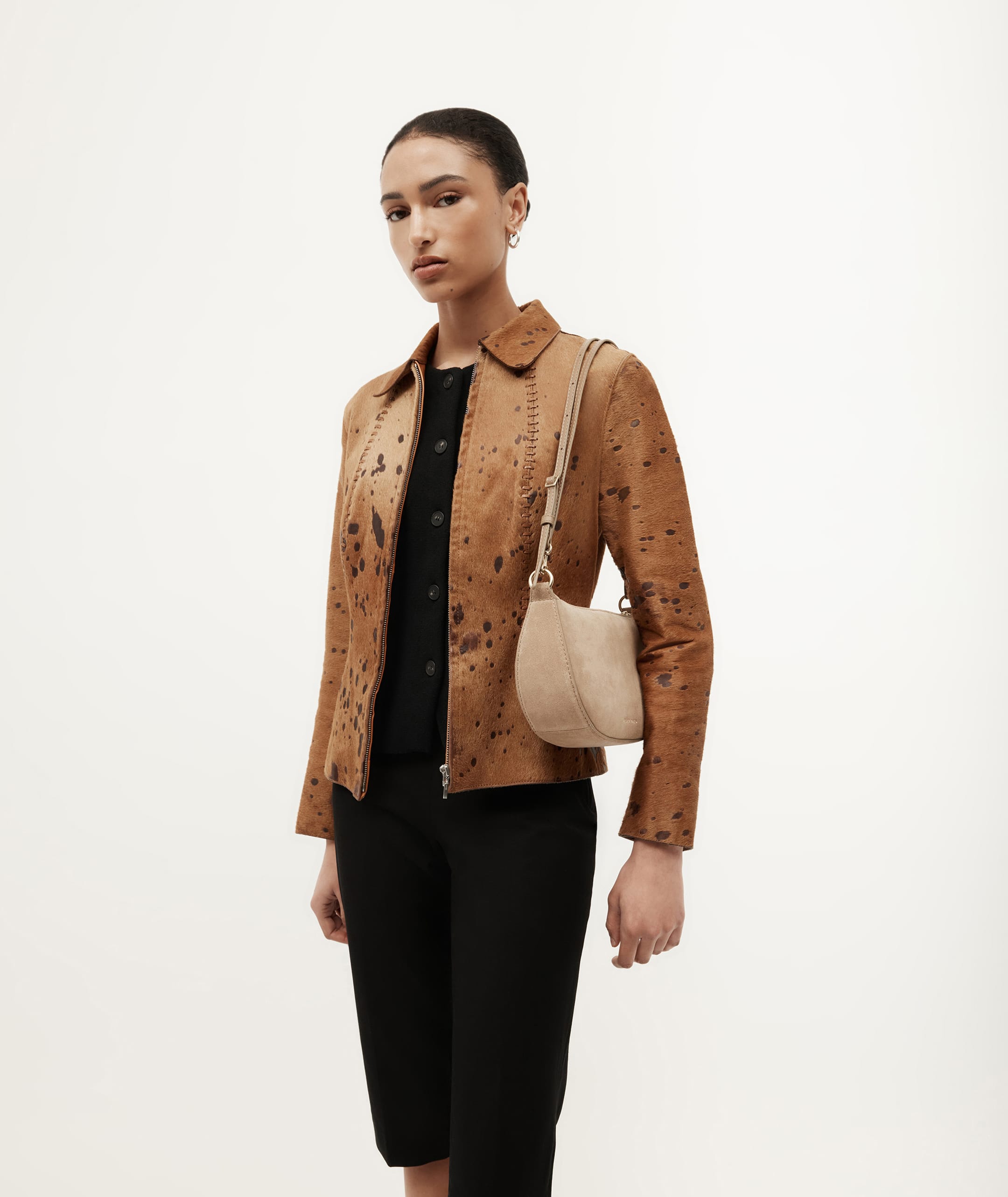 Mr Sling Micro - Oat Suede