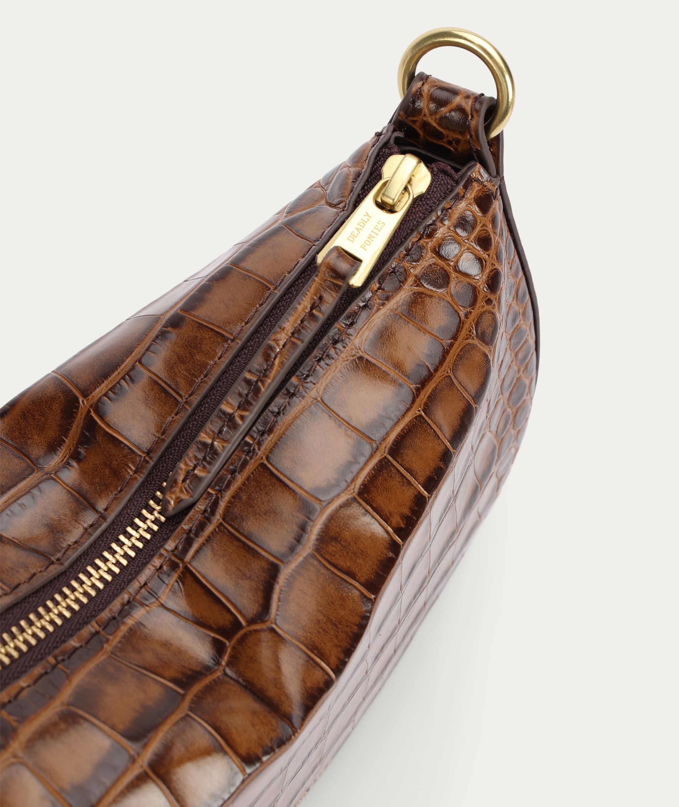 Mr Sling Micro - Toffee Croc