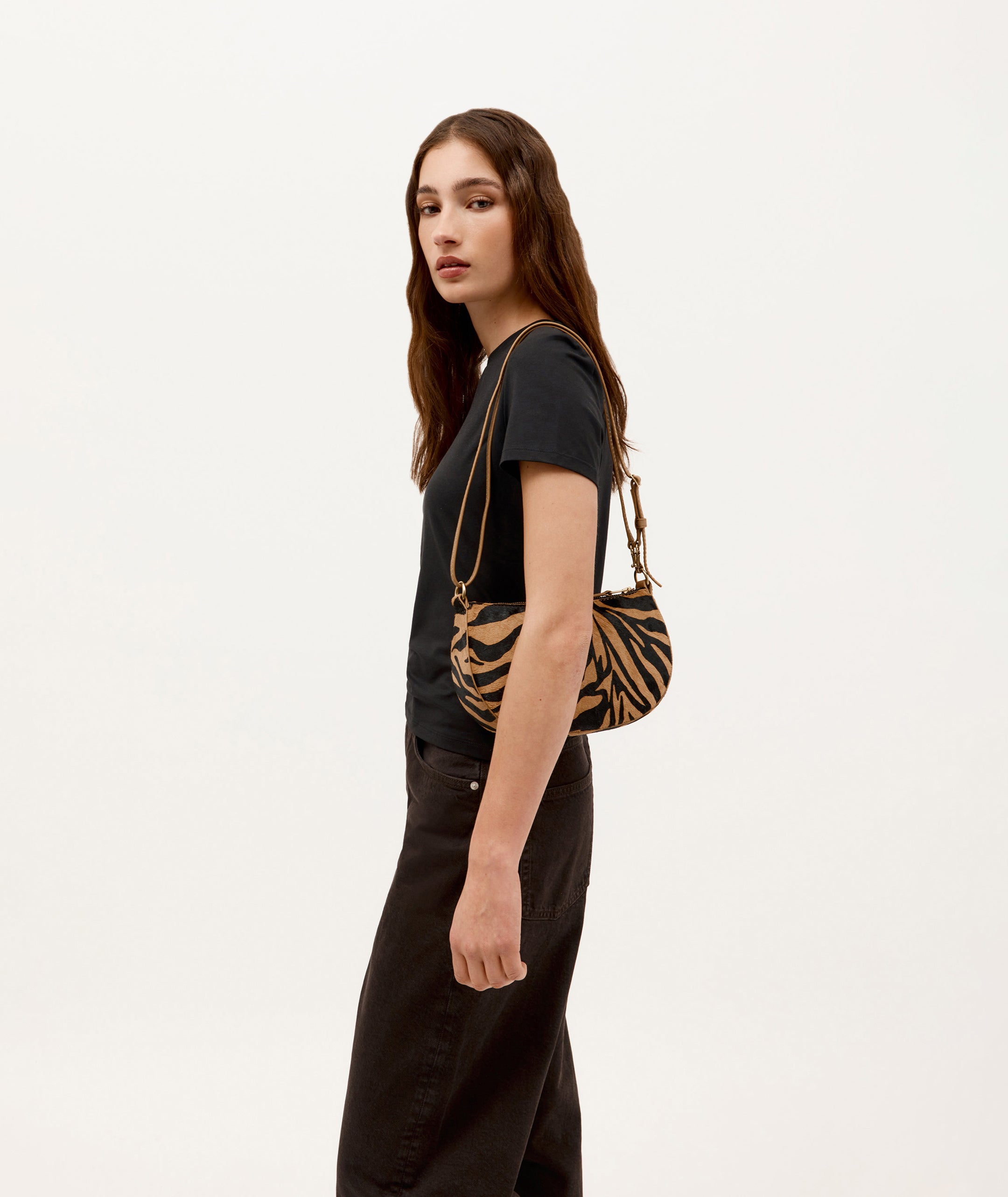 Mr Sling Micro - Ziger Calf Hair