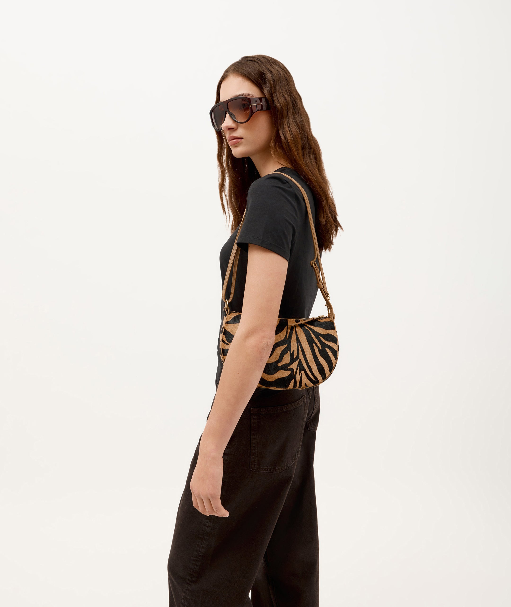 Mr Sling Micro - Ziger Calf Hair