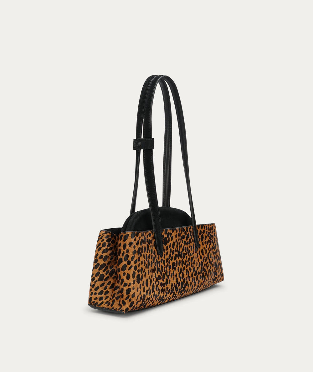 Mini Vault Tote - Cheetah Calf Hair