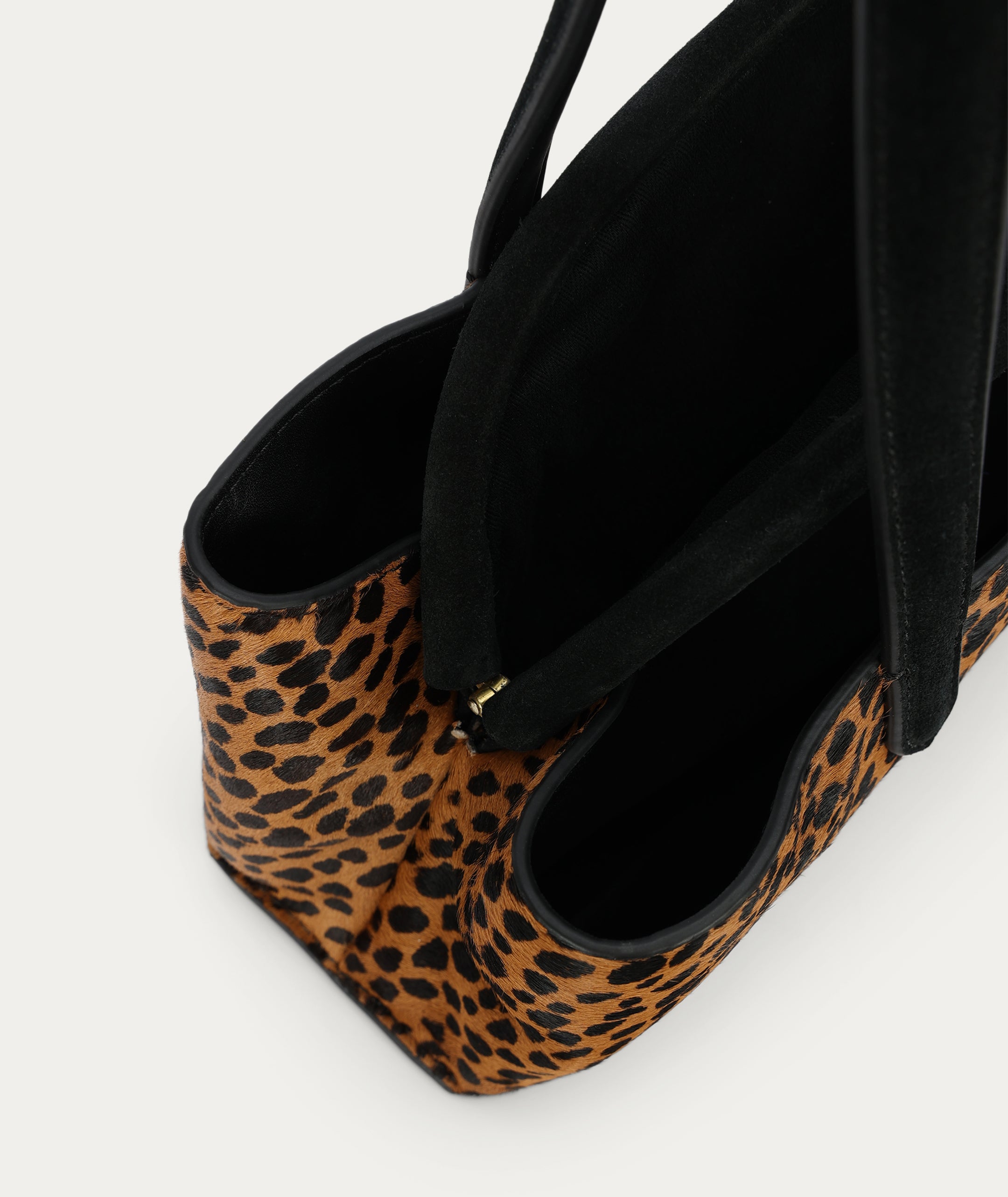Mini Vault Tote - Cheetah Calf Hair
