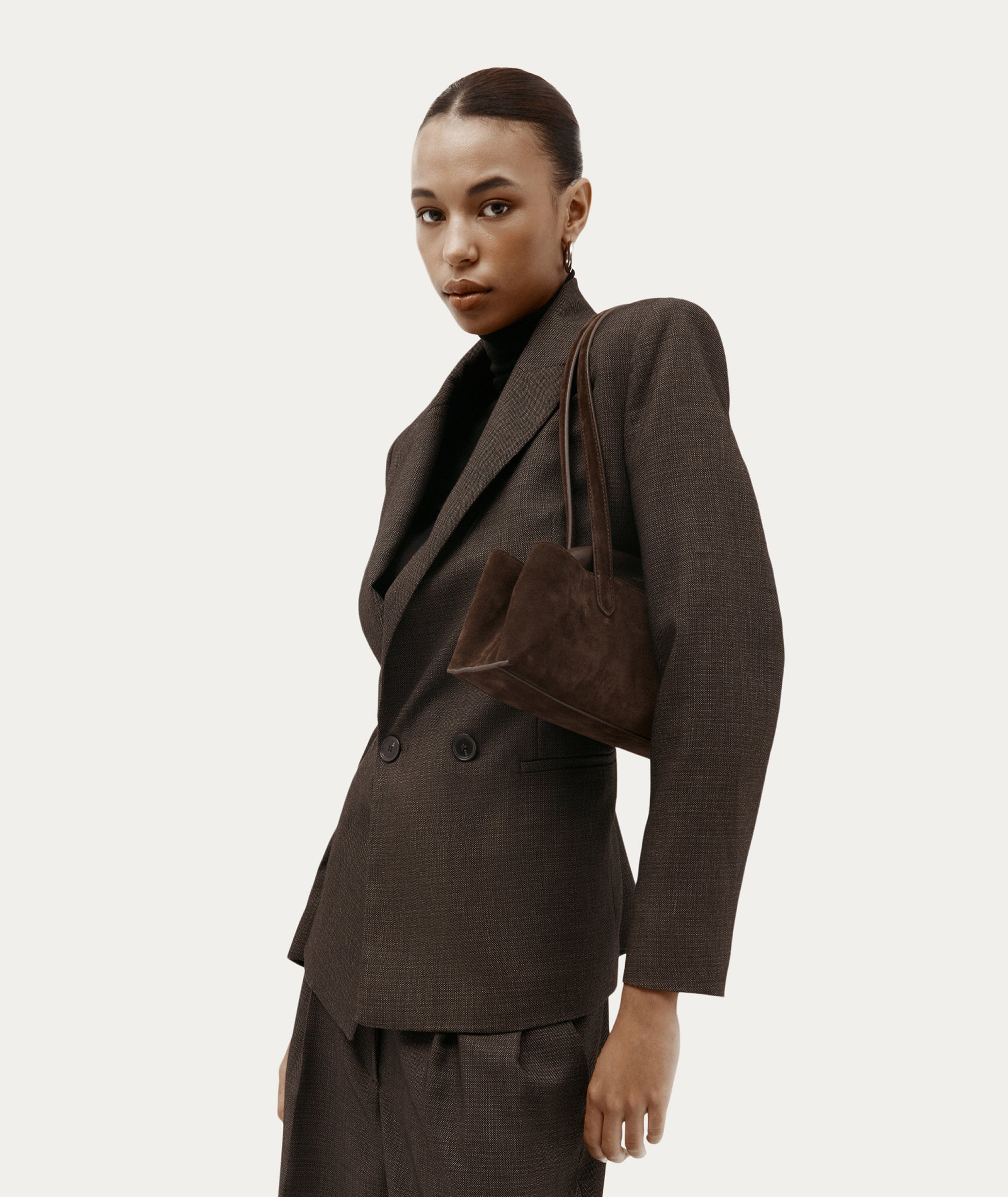 Mr Vault Tote Mini - Java Suede