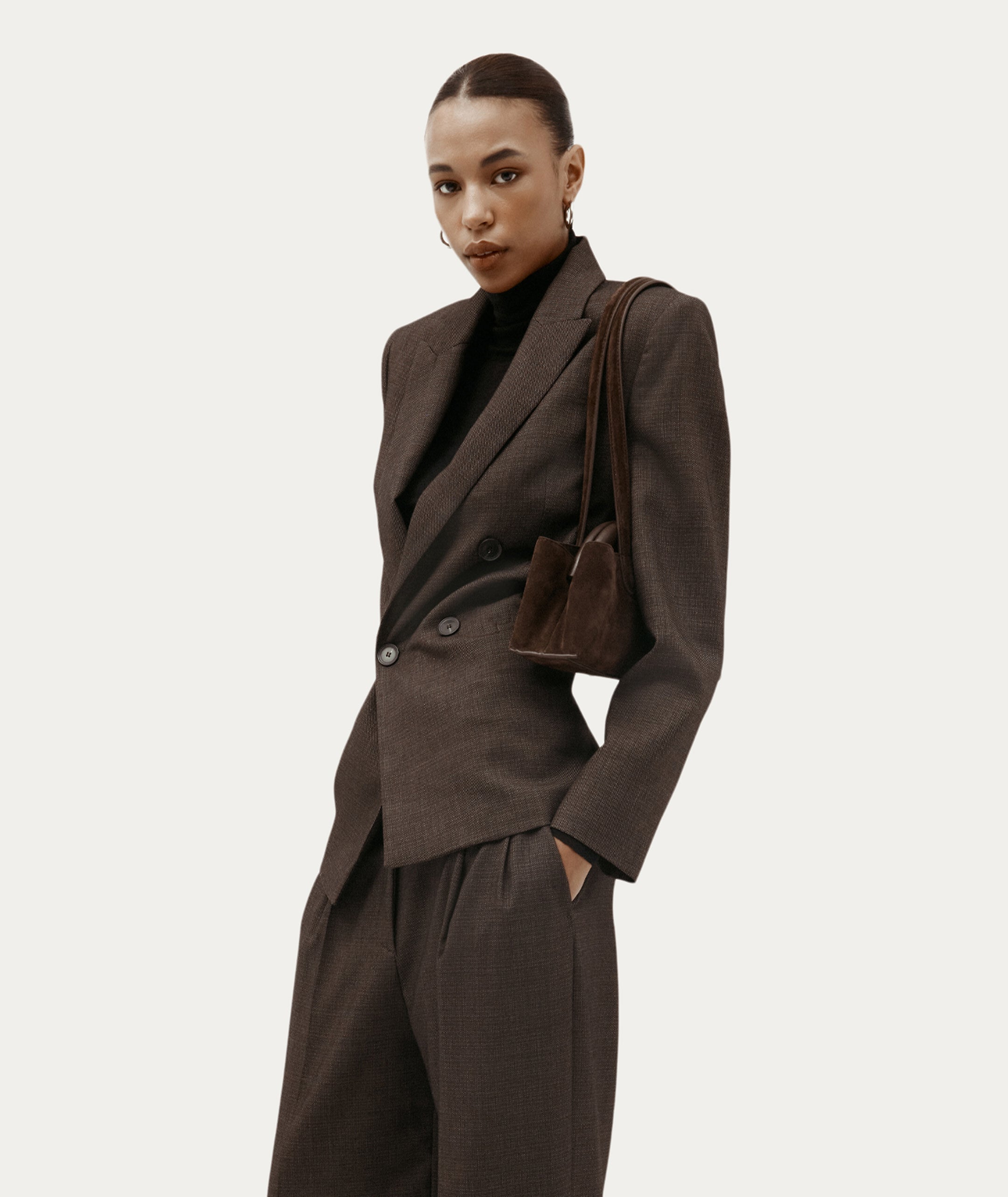 Mr Vault Tote Mini - Java Suede