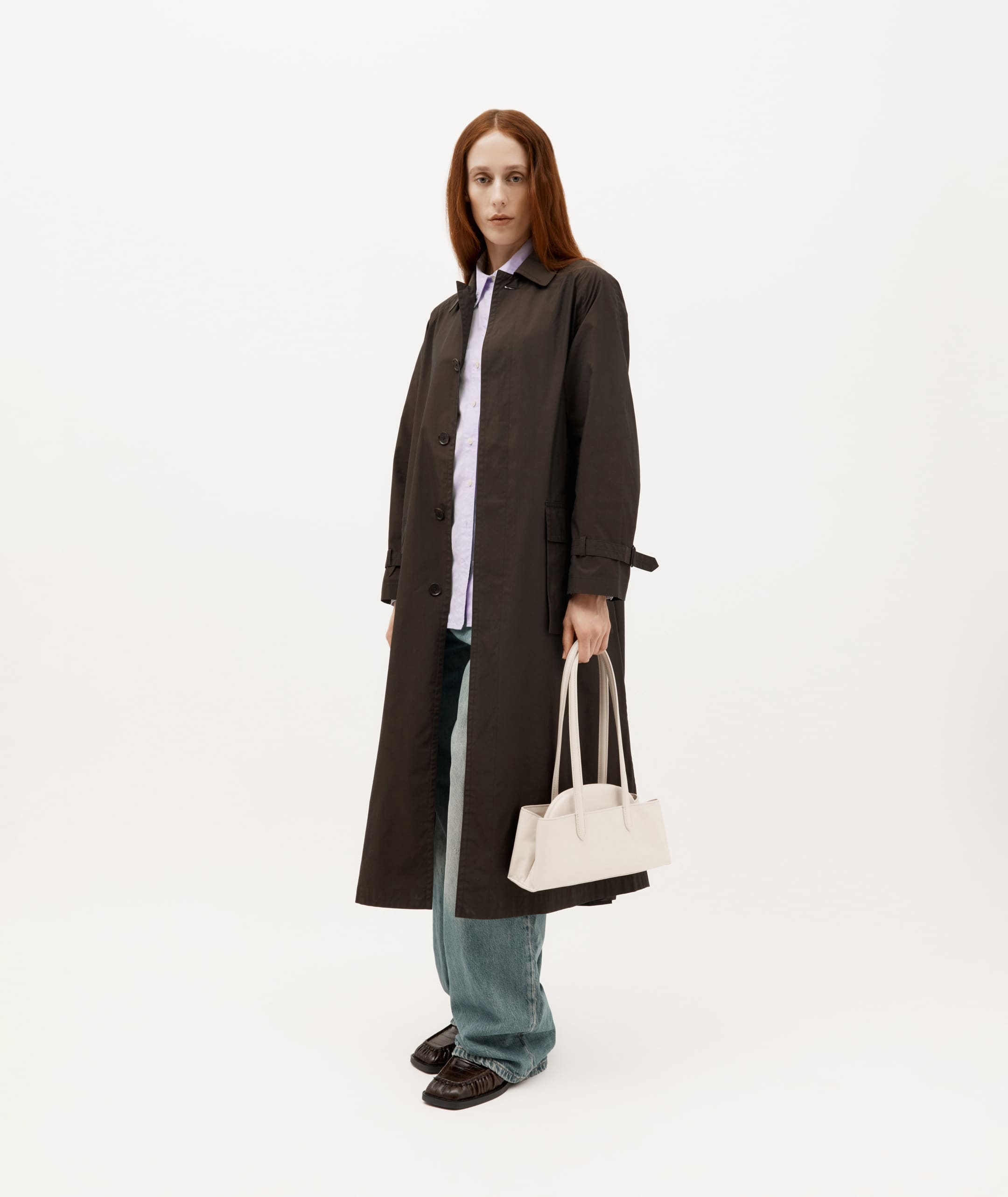 Mr Vault Tote Mini - Porcelain