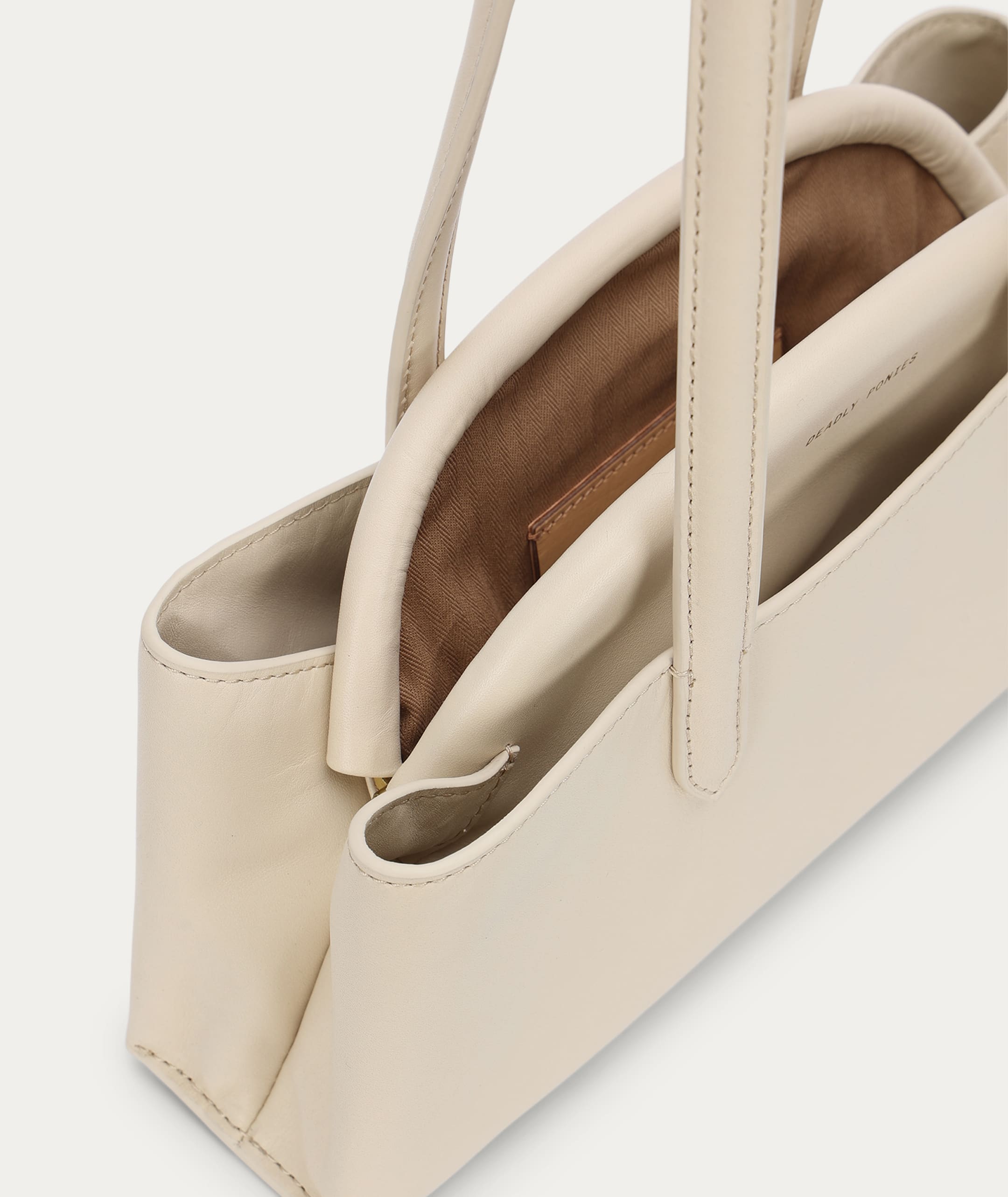 Mr Vault Tote Mini - Porcelain