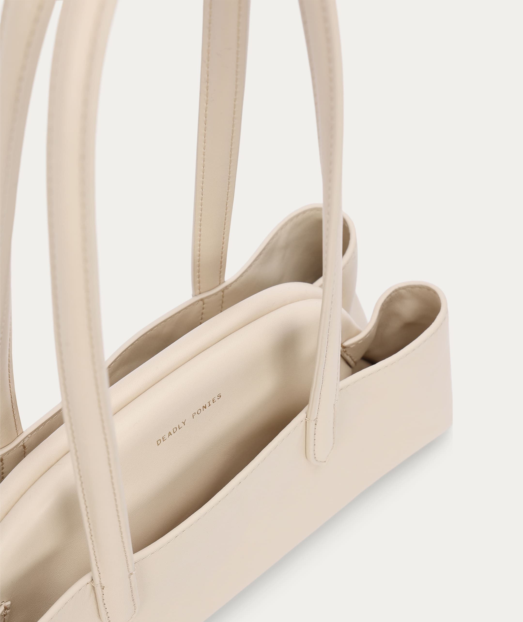 Mr Vault Tote Mini - Porcelain