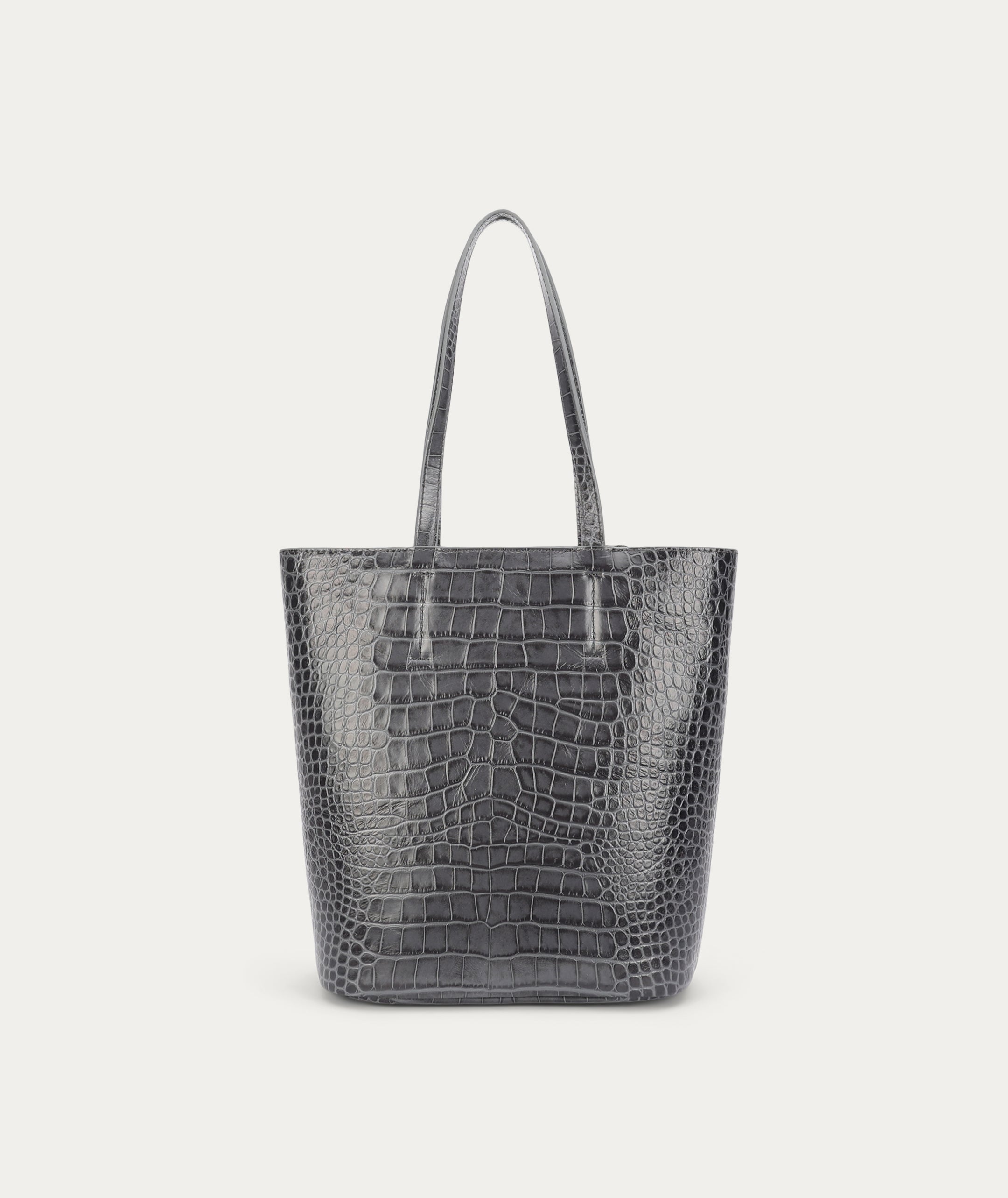 Mr Scurry Tote Midi - Flint Croc