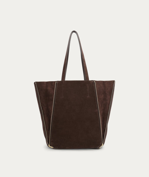 Mr Scurry Tote Midi - Java Suede – Deadly Ponies