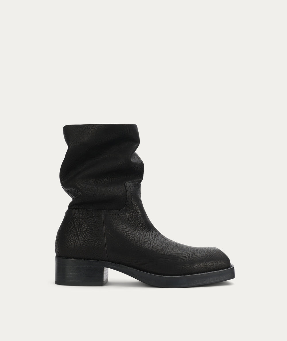 Odin Boot - Black Heavy Grain