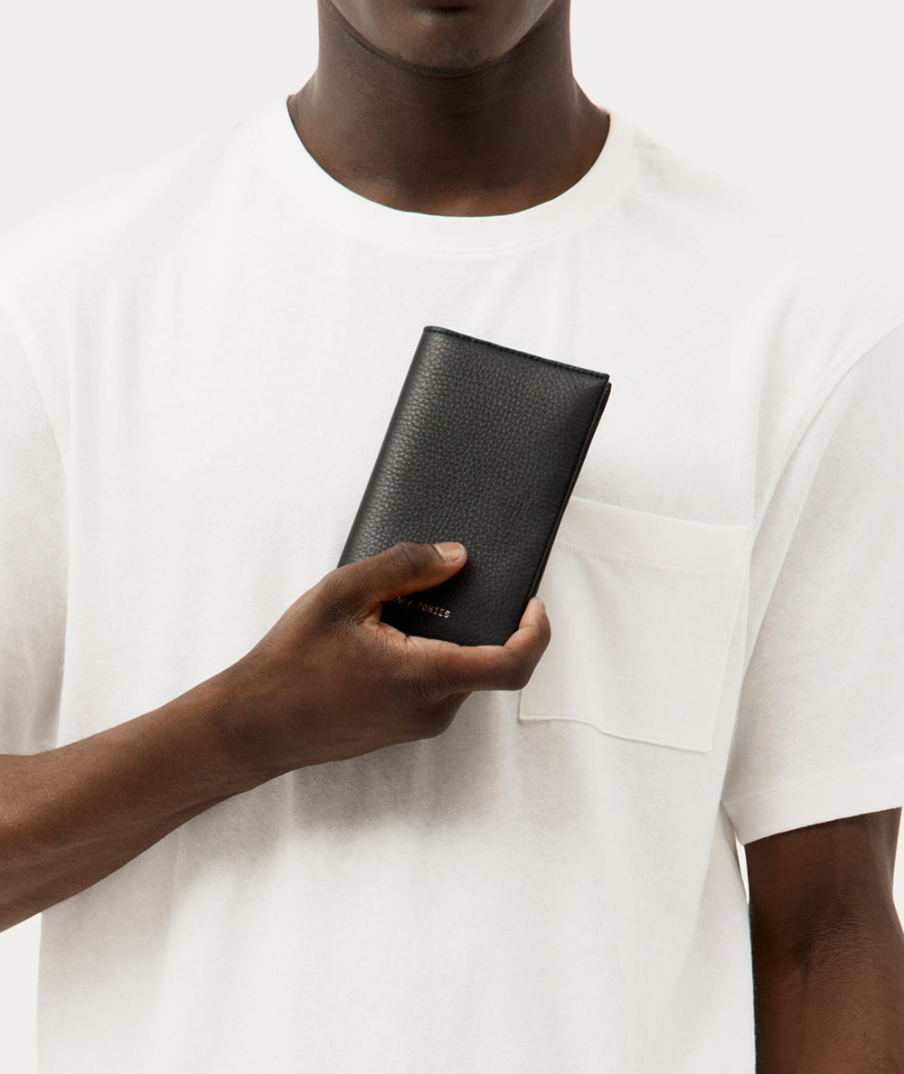 Passport Wallet - Black