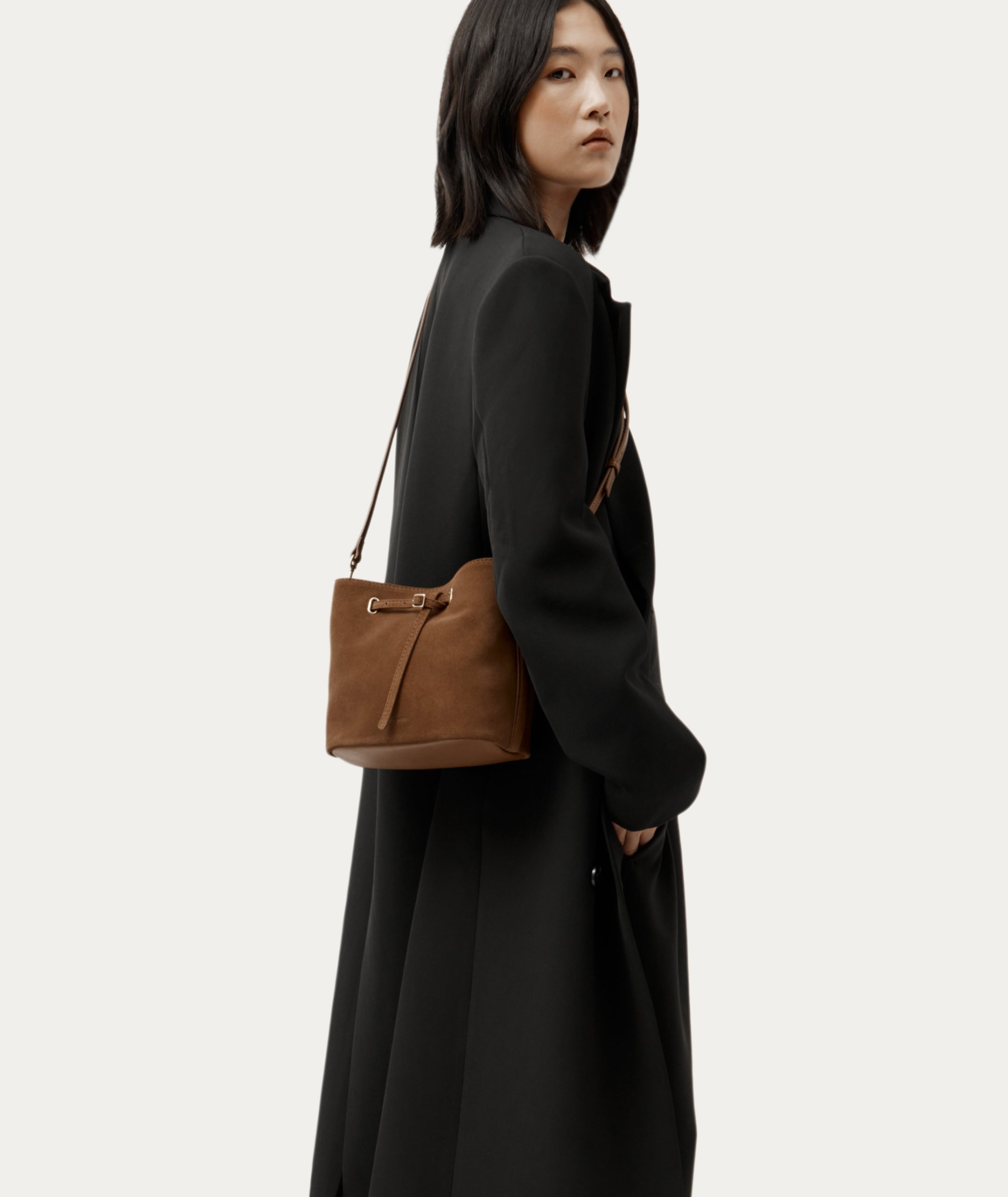Penny Bag - Hazel Suede