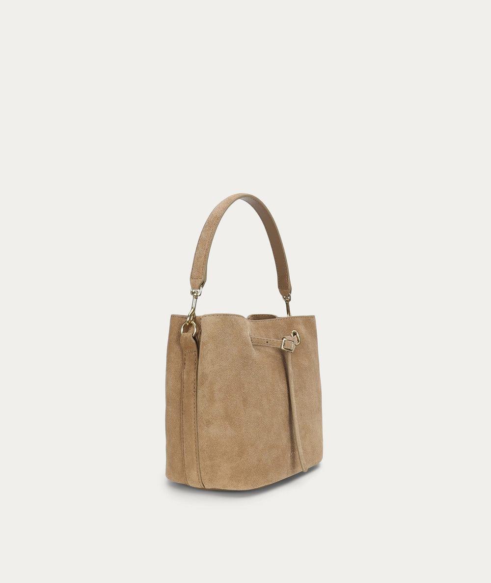 Penny Bag - Oat Suede