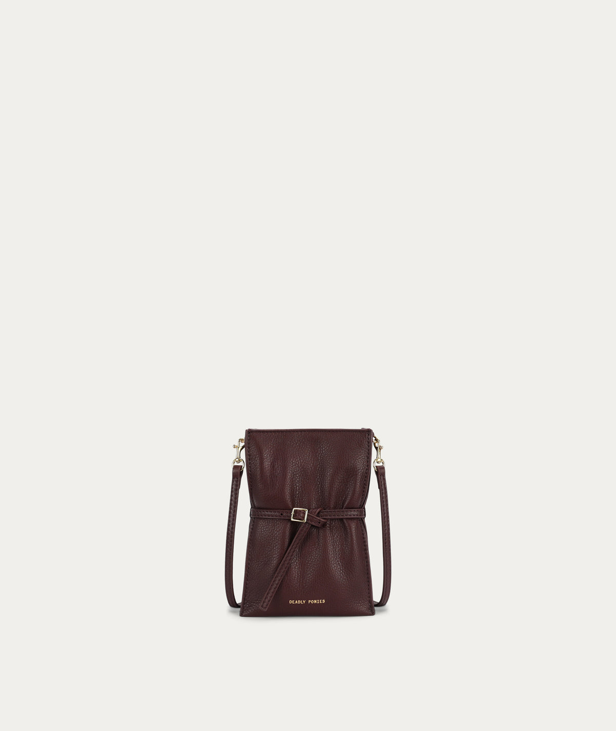 Penny Phone Pouch - Dark Cherry