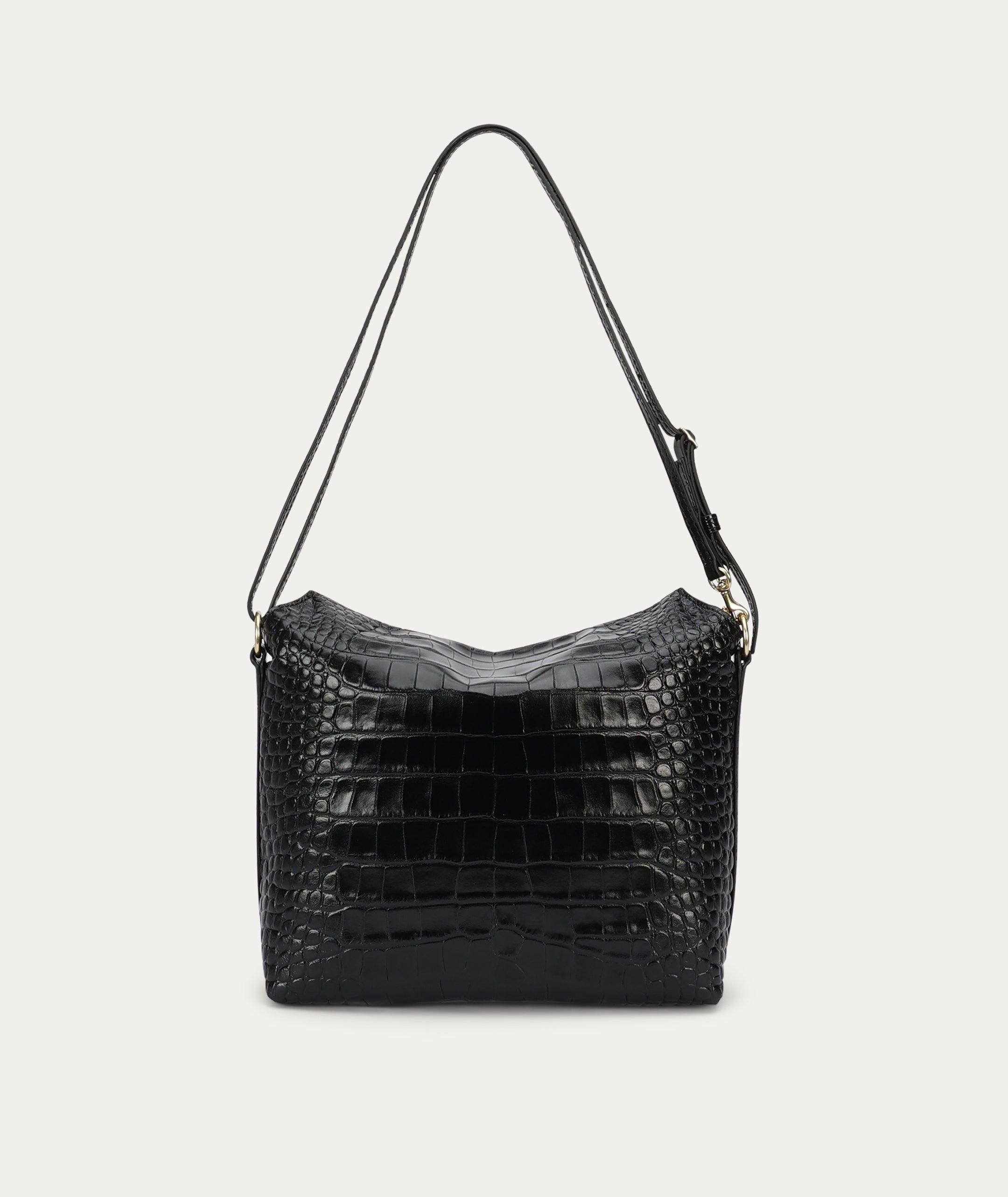 Piper Bag - Black Croc