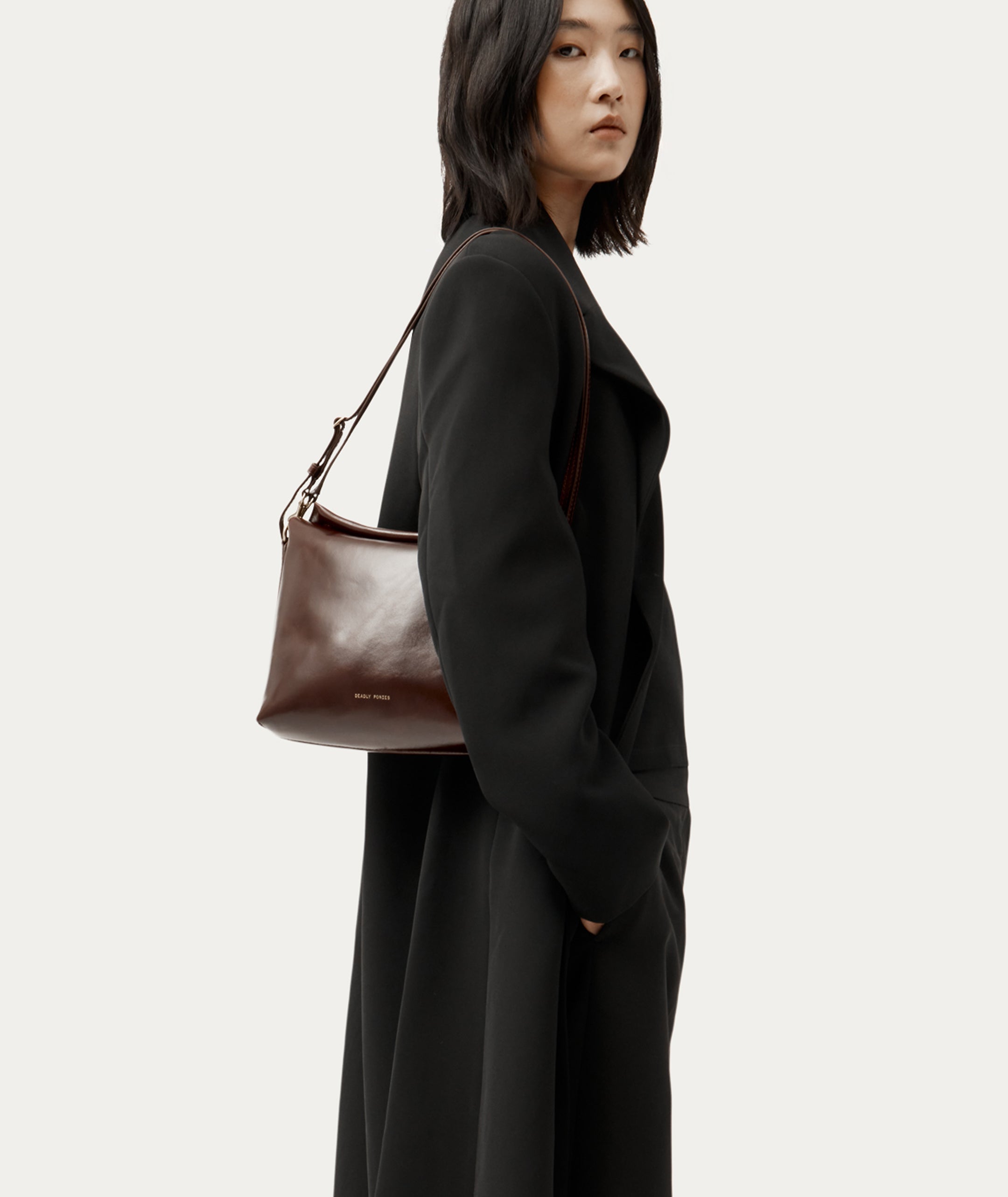 Piper Bag - Dark Cherry Gloss