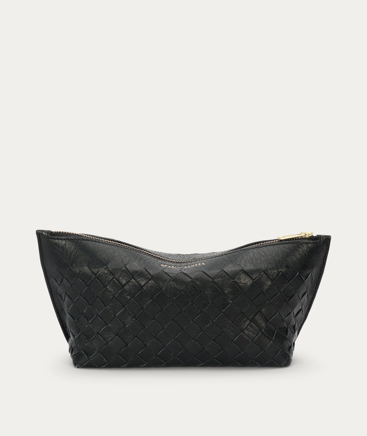 Poucher Grande - Black Woven