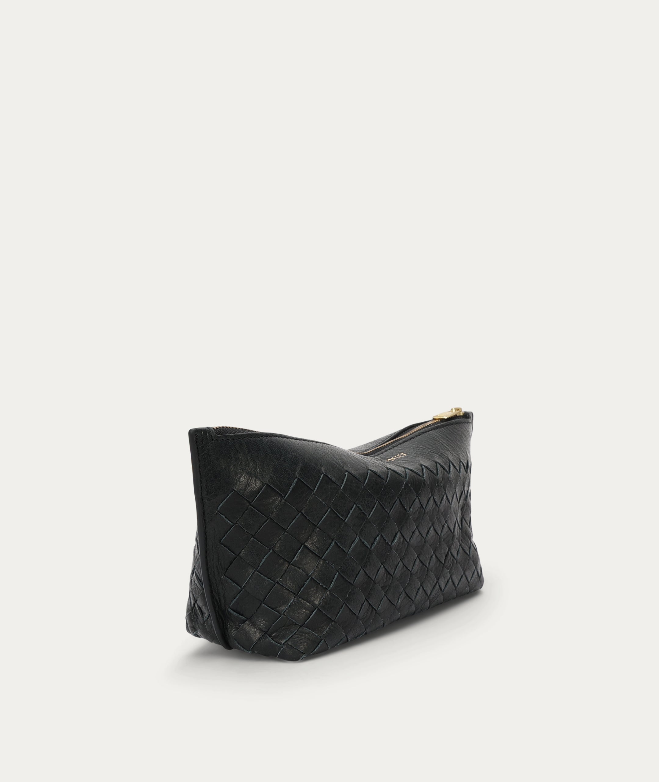 Poucher Grande - Black Woven