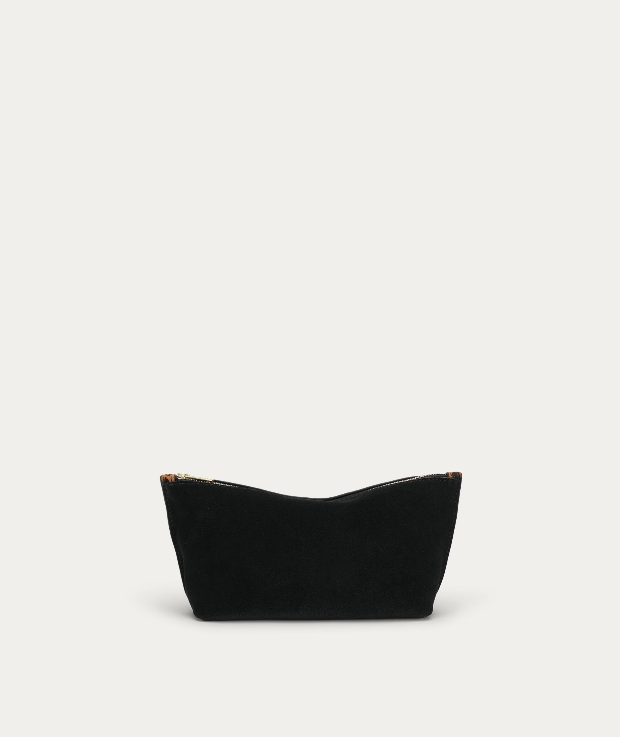 Medium Poucher - Cheetah Calf Hair