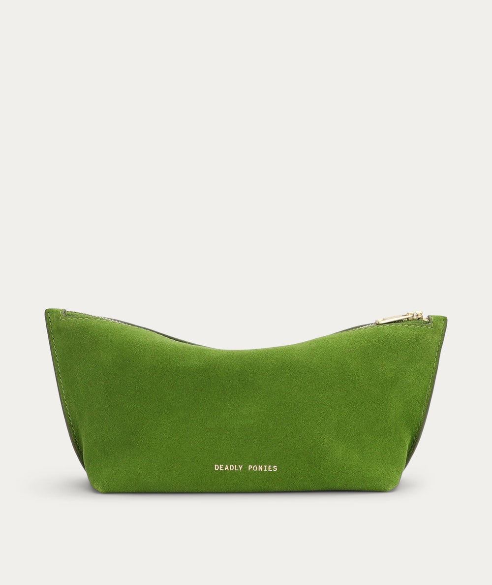 Poucher Grande - Frog Suede