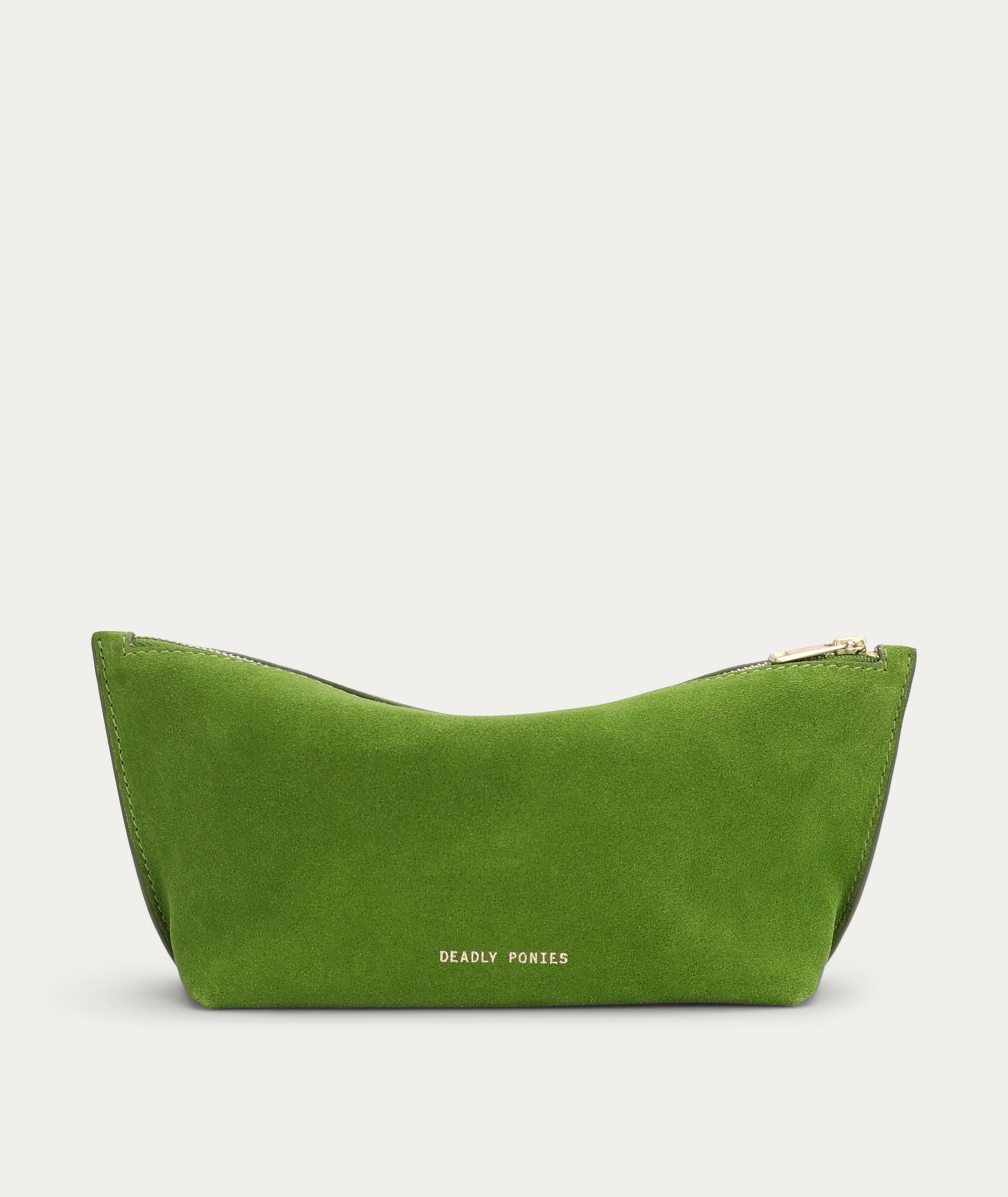 Poucher Grande - Frog Suede