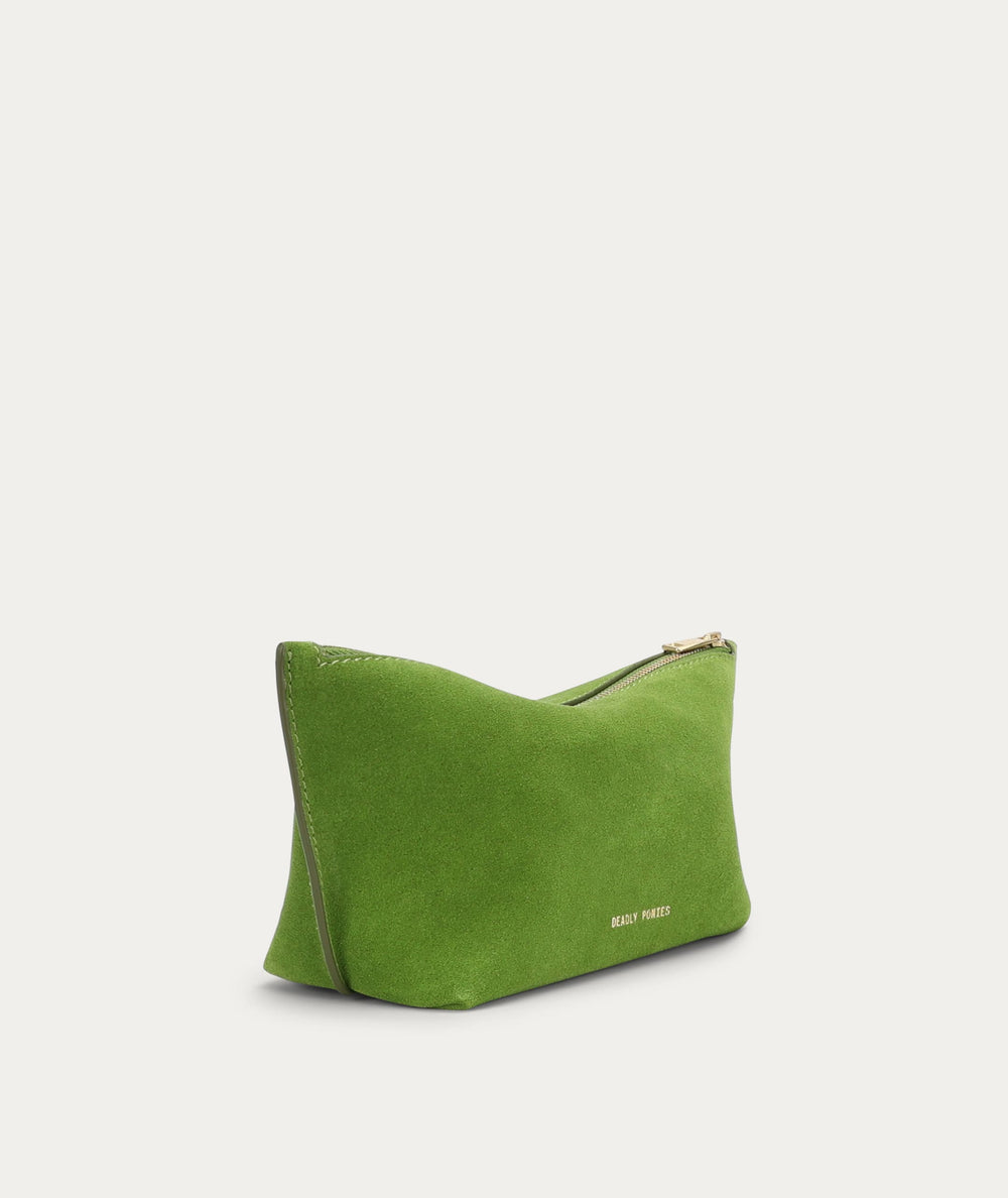 Poucher Grande - Frog Suede