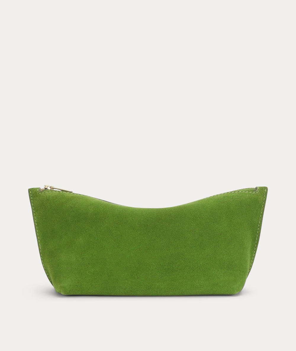 Poucher Grande - Frog Suede