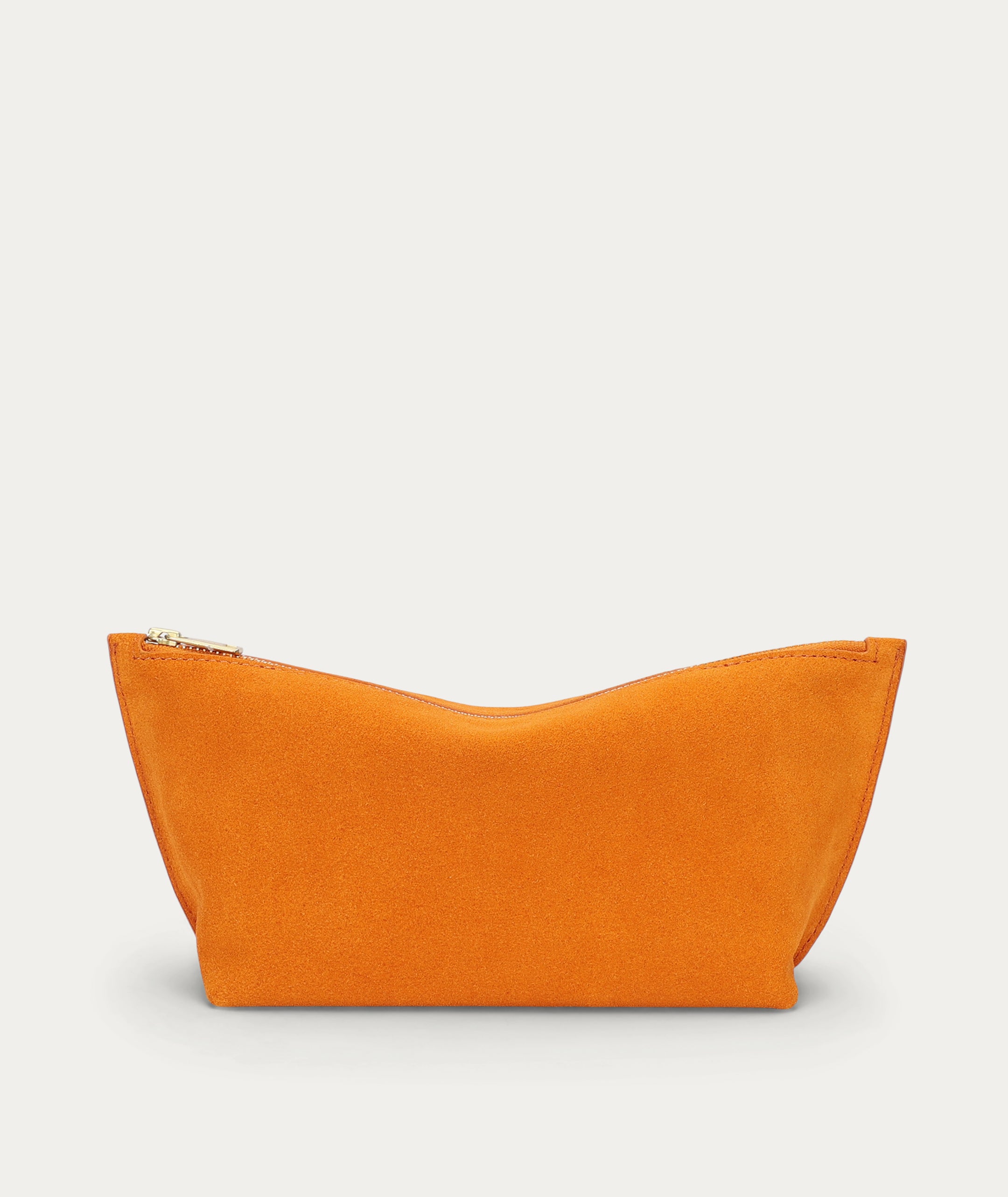 Poucher Grande - Marmalade Suede