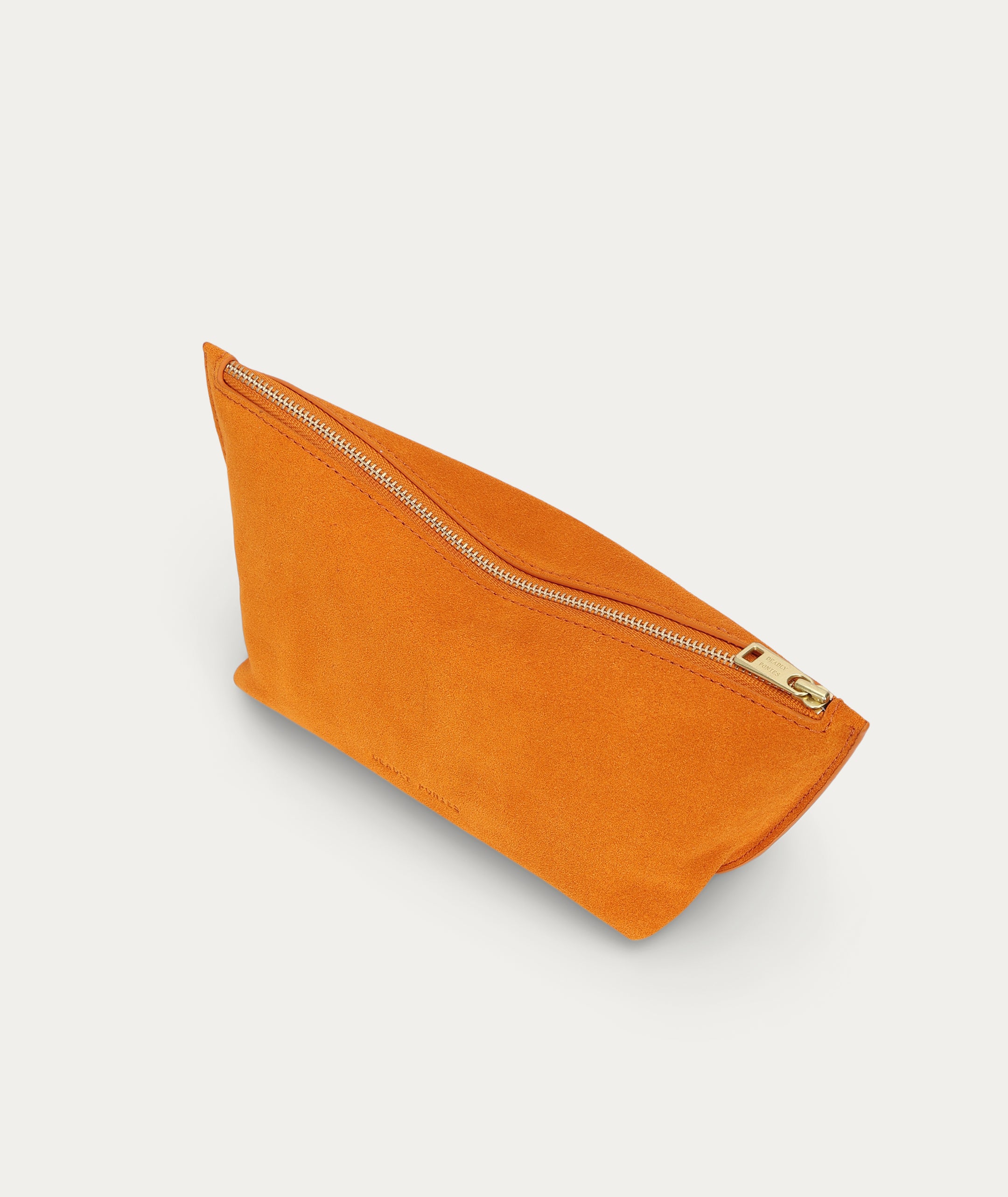 Poucher Grande - Marmalade Suede