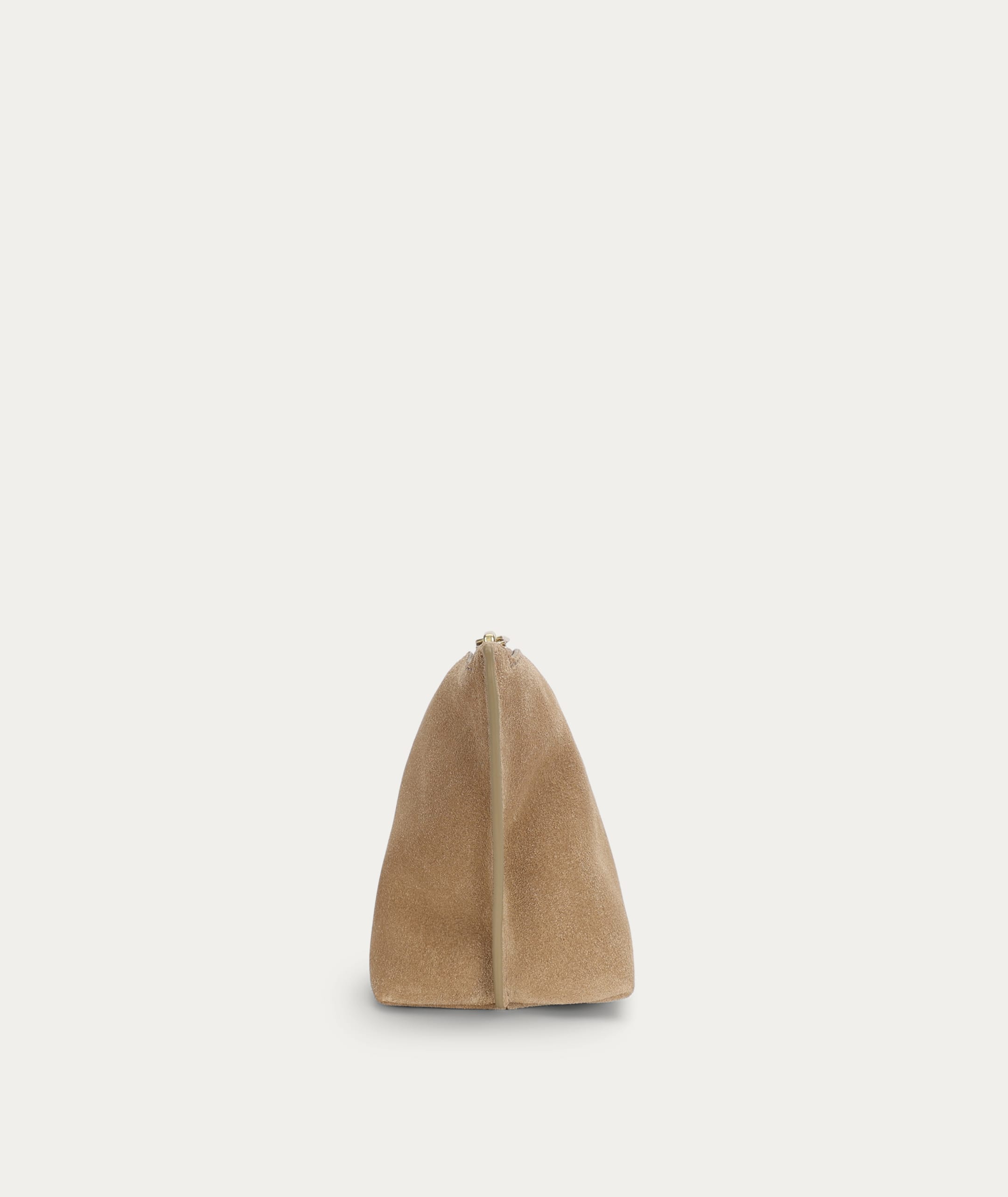 Poucher Grande - Oat Suede