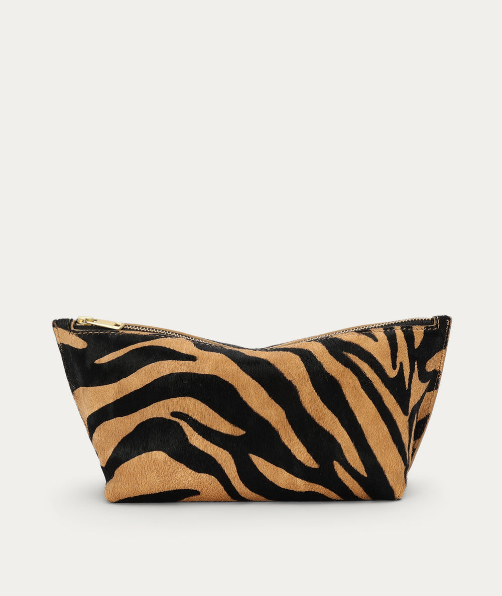 Poucher Grande - Ziger Calf Hair