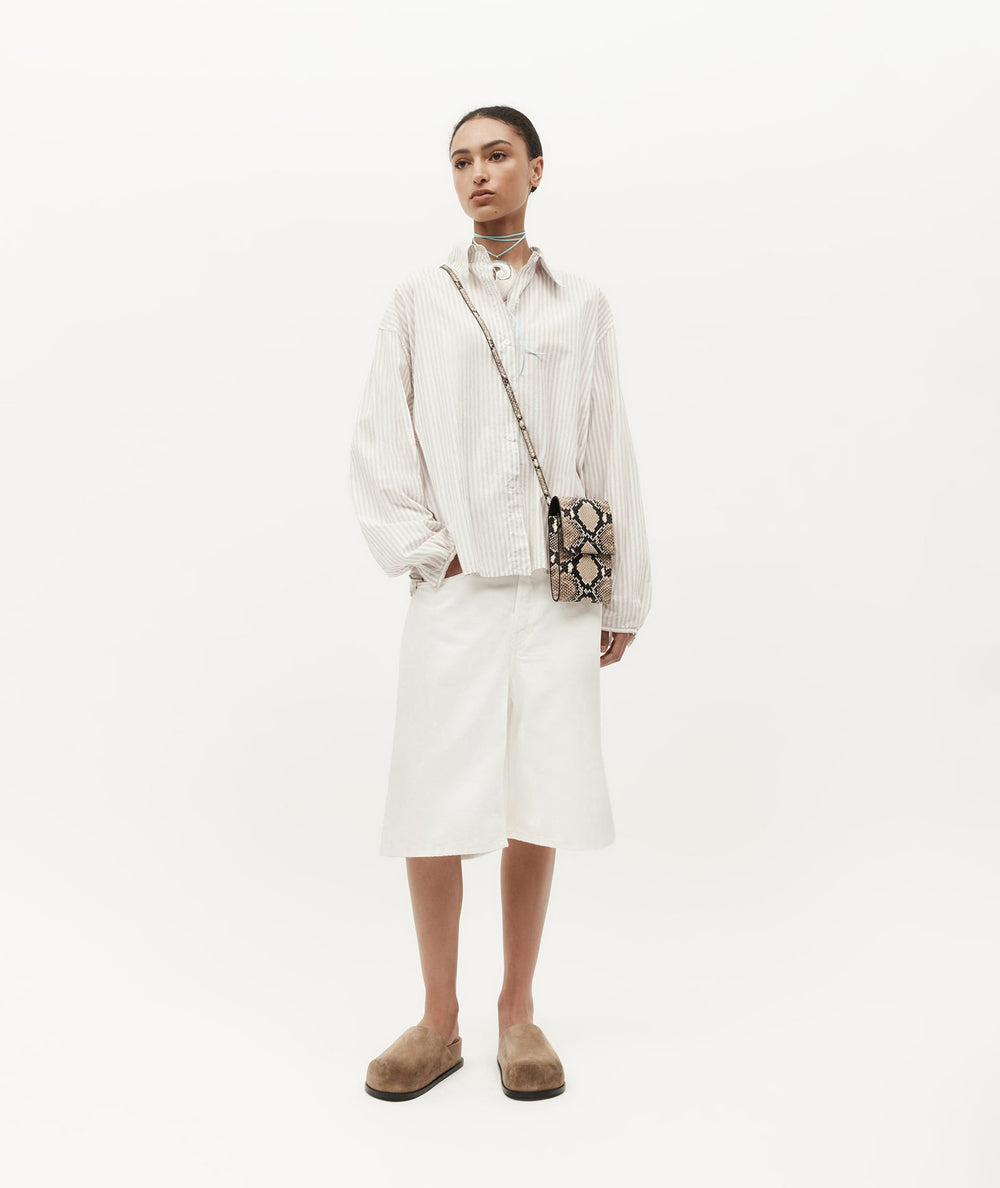 Poucheroo - Leather Strap - Birch Python