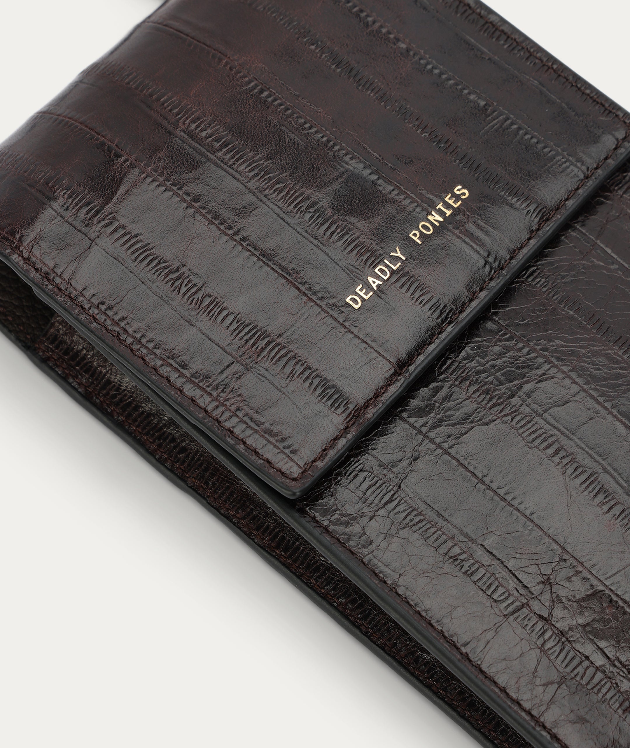 Poucheroo Leather Strap - Java Eel