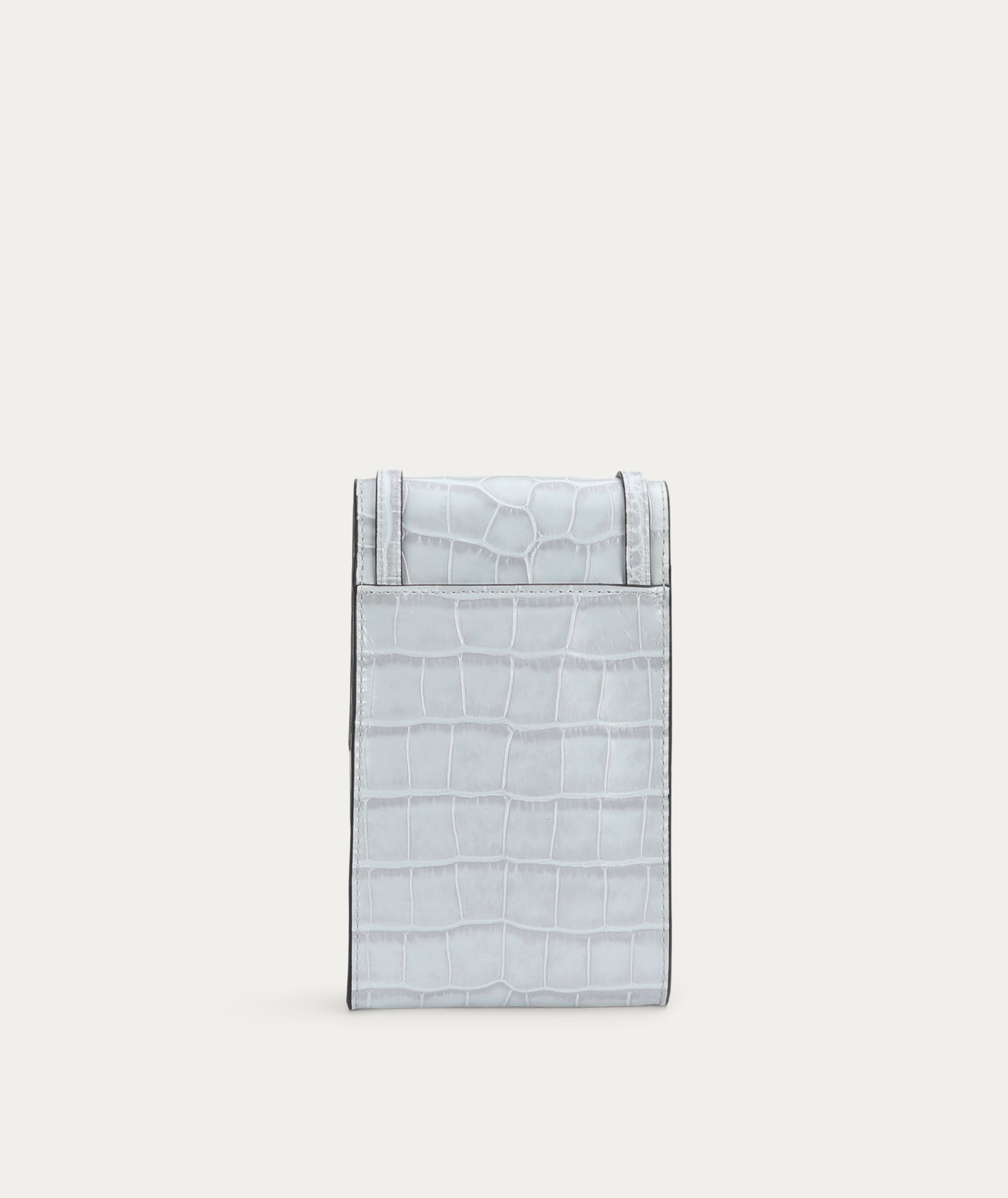Poucheroo - Leather Strap - Iceberg Croc