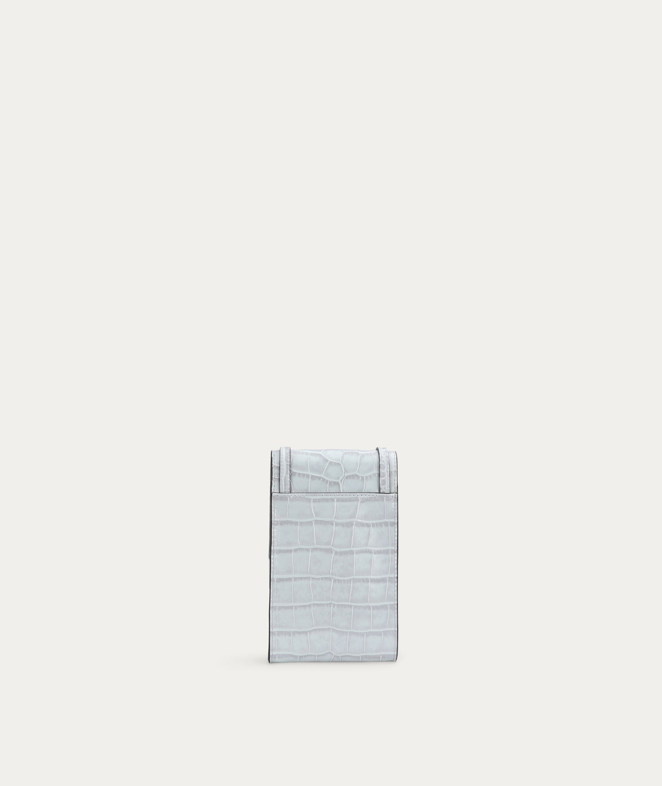 Poucheroo Leather Strap - Iceberg Croc