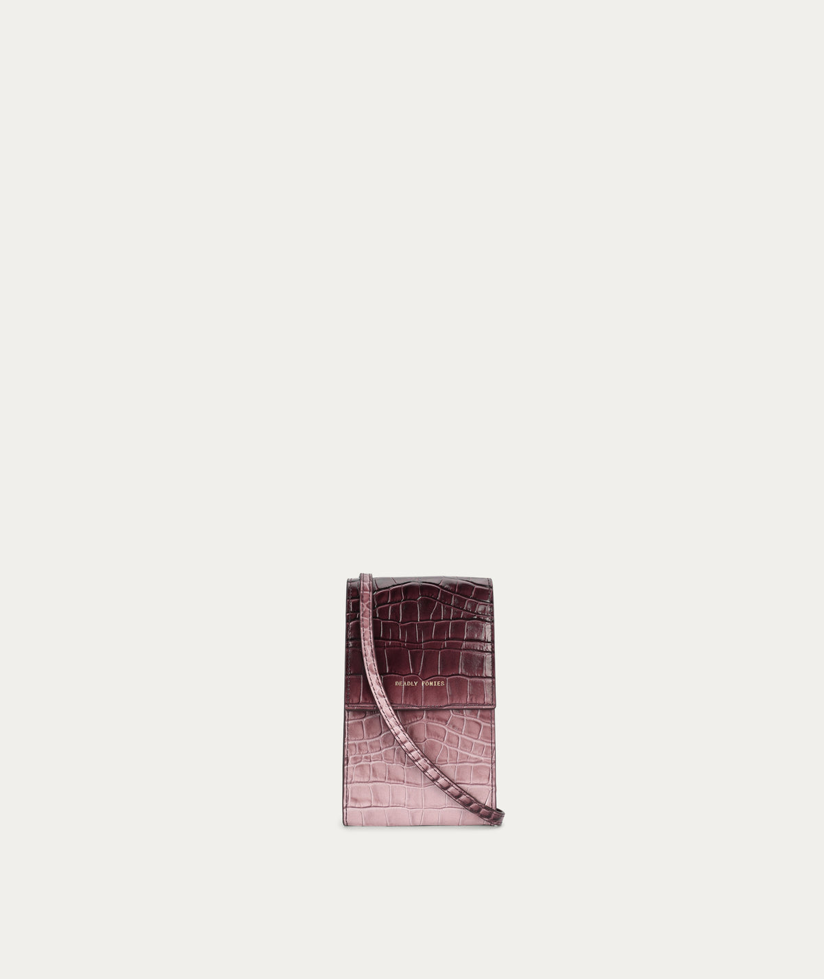 Poucheroo Phone Wallet - Eclipse Croc