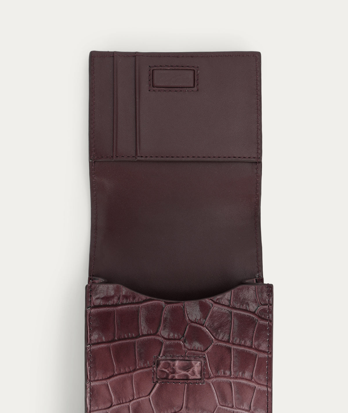 Poucheroo Phone Wallet - Eclipse Croc