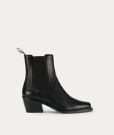 Rider Boot - Black/Purple Tab