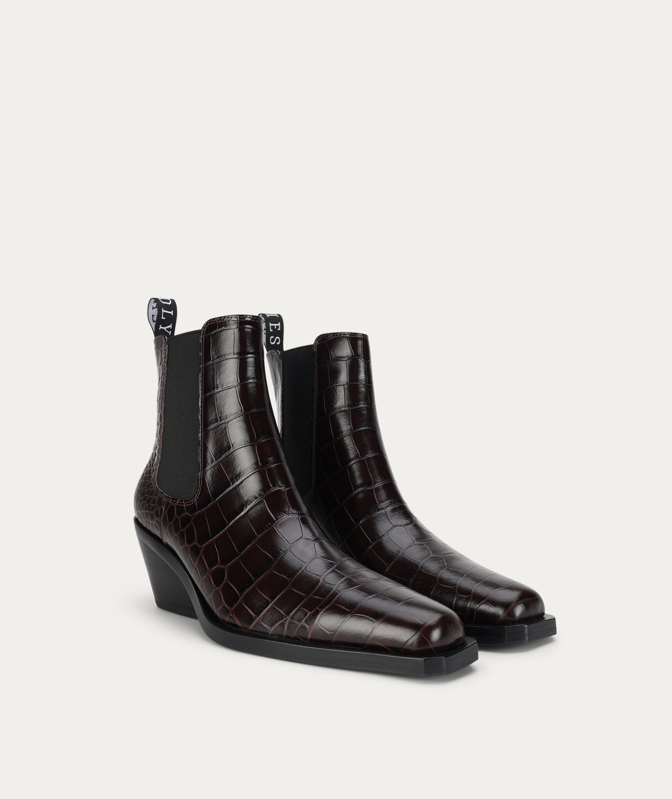 Rider Boot - Espresso Croc